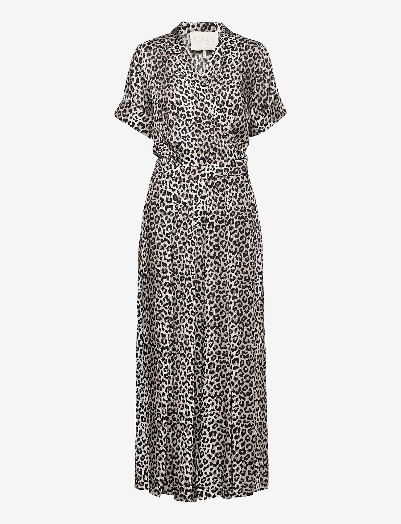 Notes du Nord - Papaya Jumpsuit - noir leopard - 0
