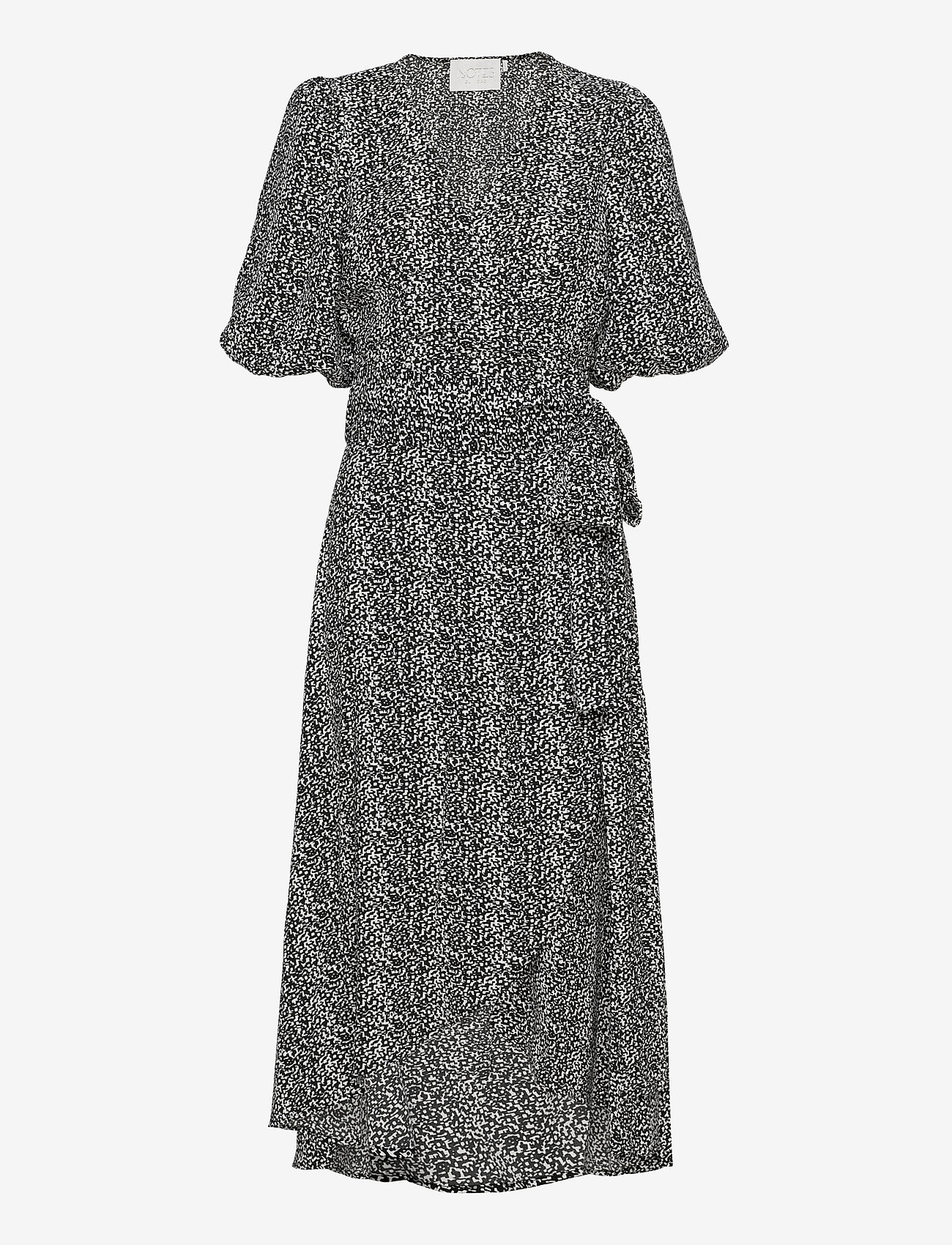Notes du Nord - River Recycled Wrap Dress - susiaučiamosios suknelės - pixel - 0