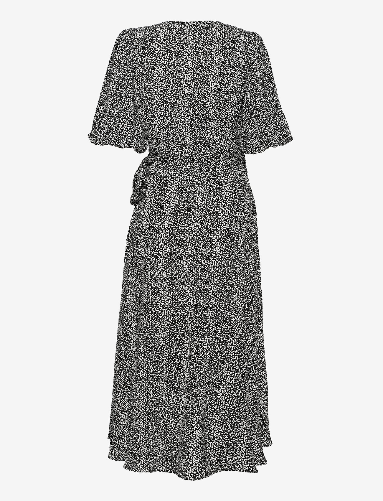 Notes du Nord - River Recycled Wrap Dress - susiaučiamosios suknelės - pixel - 1