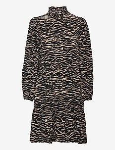 Rosie Zebra Short Dress, Notes du Nord