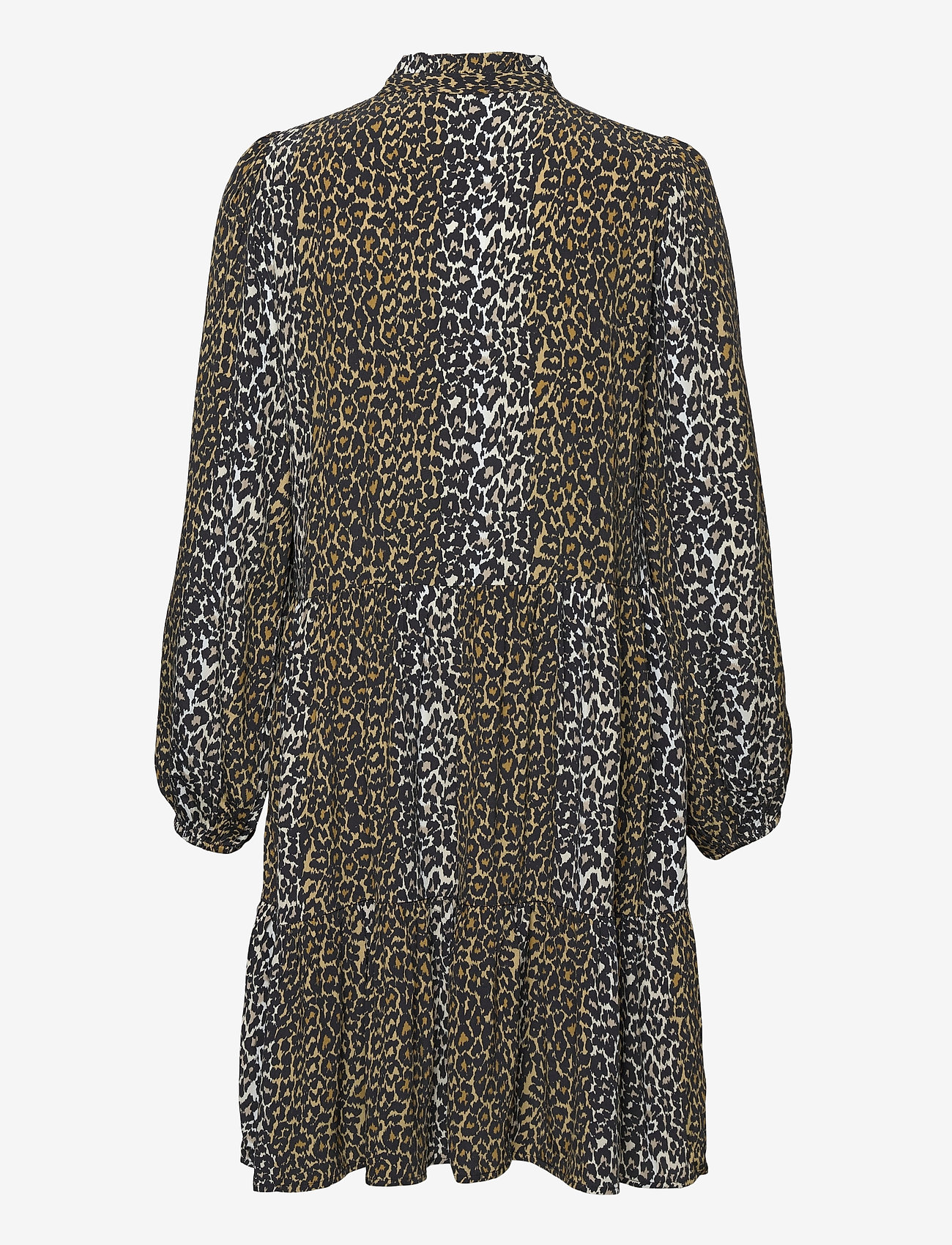 Notes du Nord - Taylor Leopard Short Dress - shirt dresses - leopard - 1