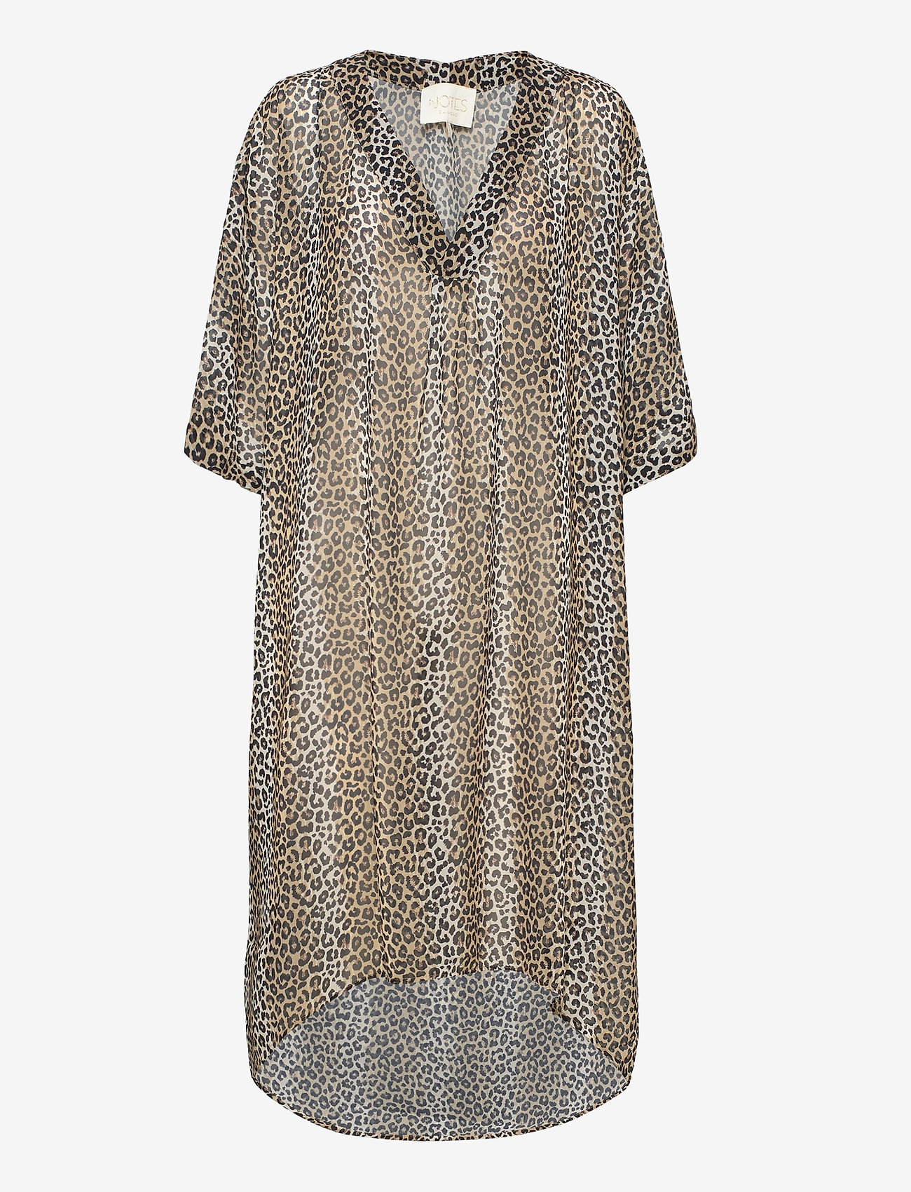 Notes du Nord - Haim Recycled Kaftan - leopard - 0