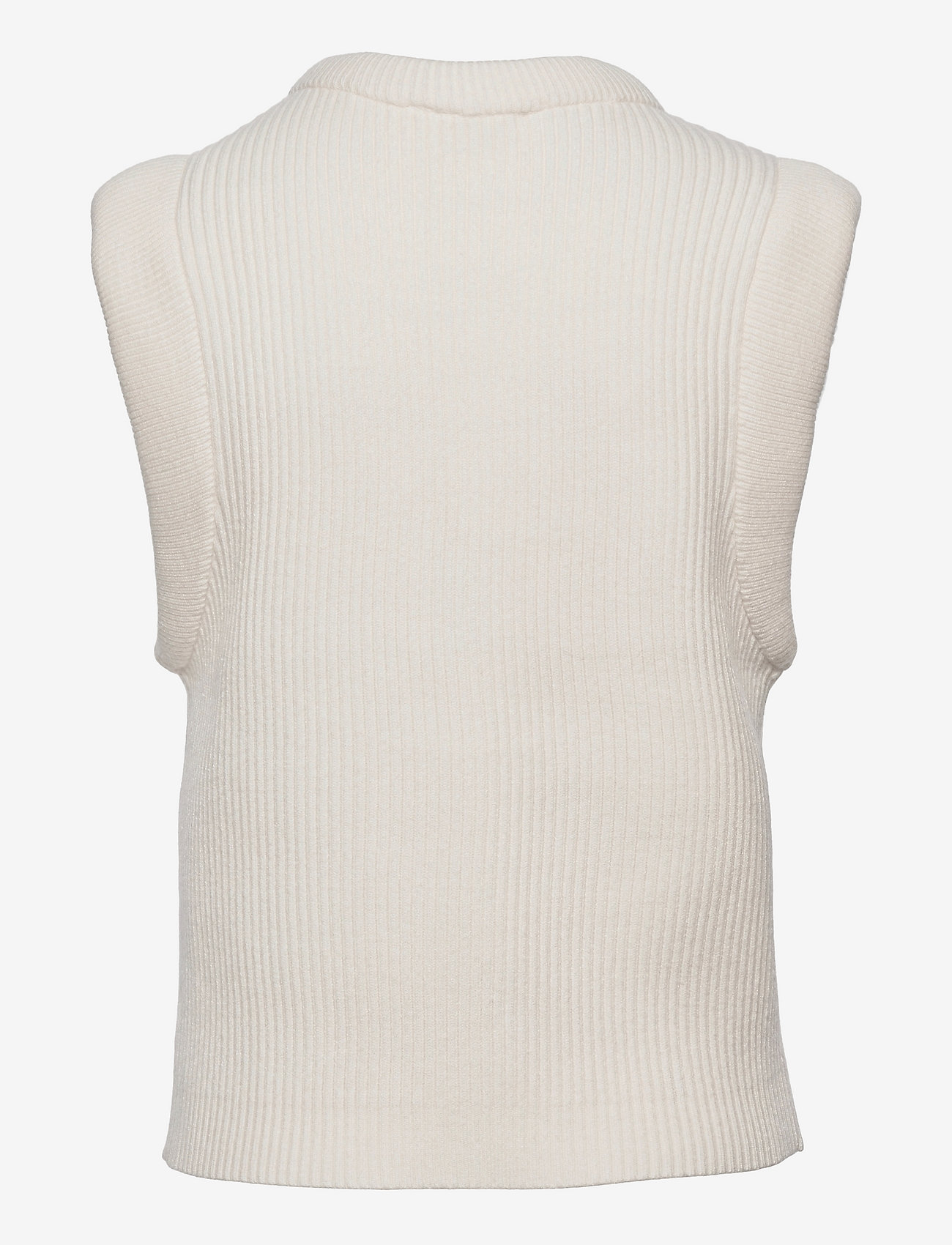 Notes du Nord - Vibe Top - knitted vests - cream - 1