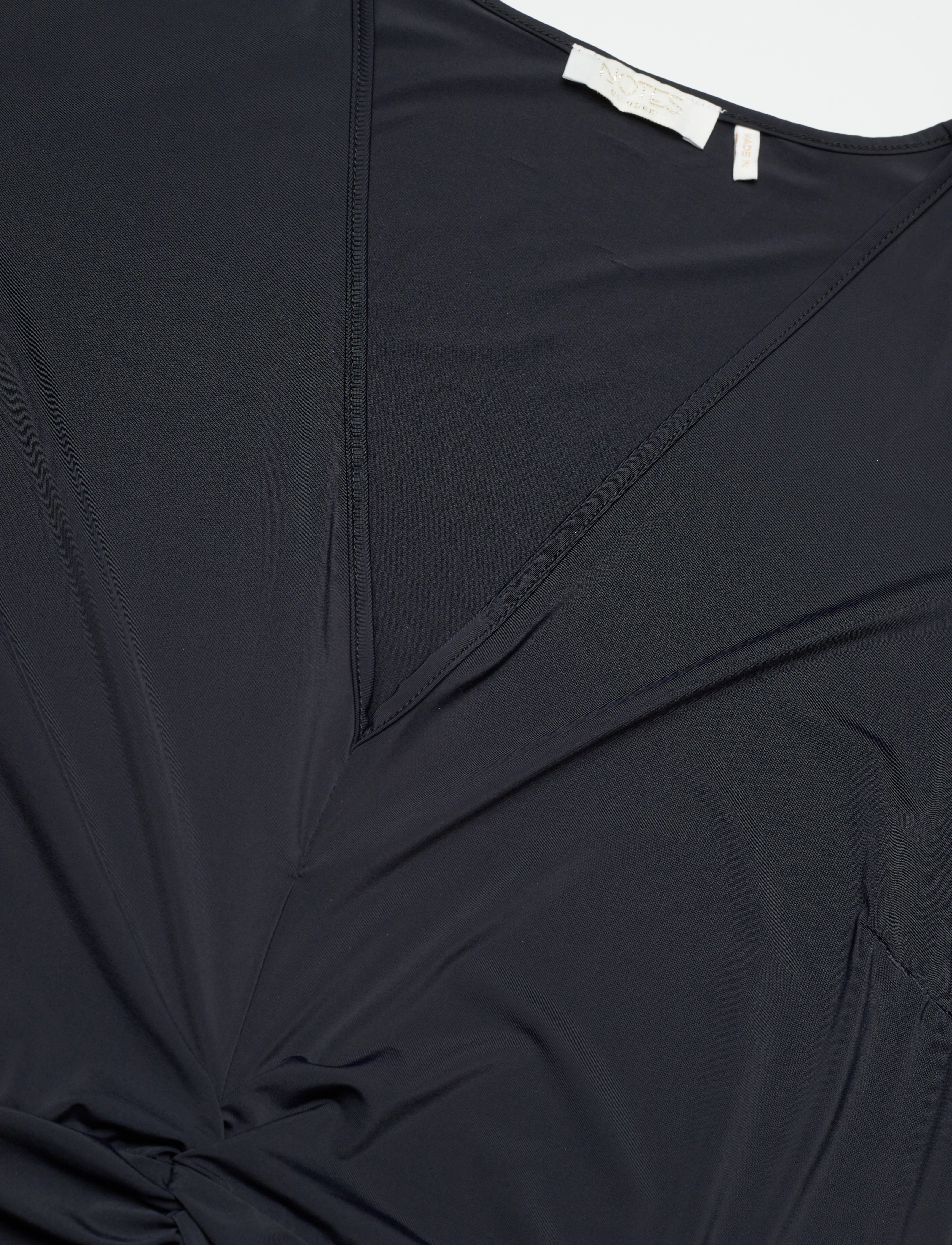 Notes du Nord - Melanie Drape Dress - noir - 2
