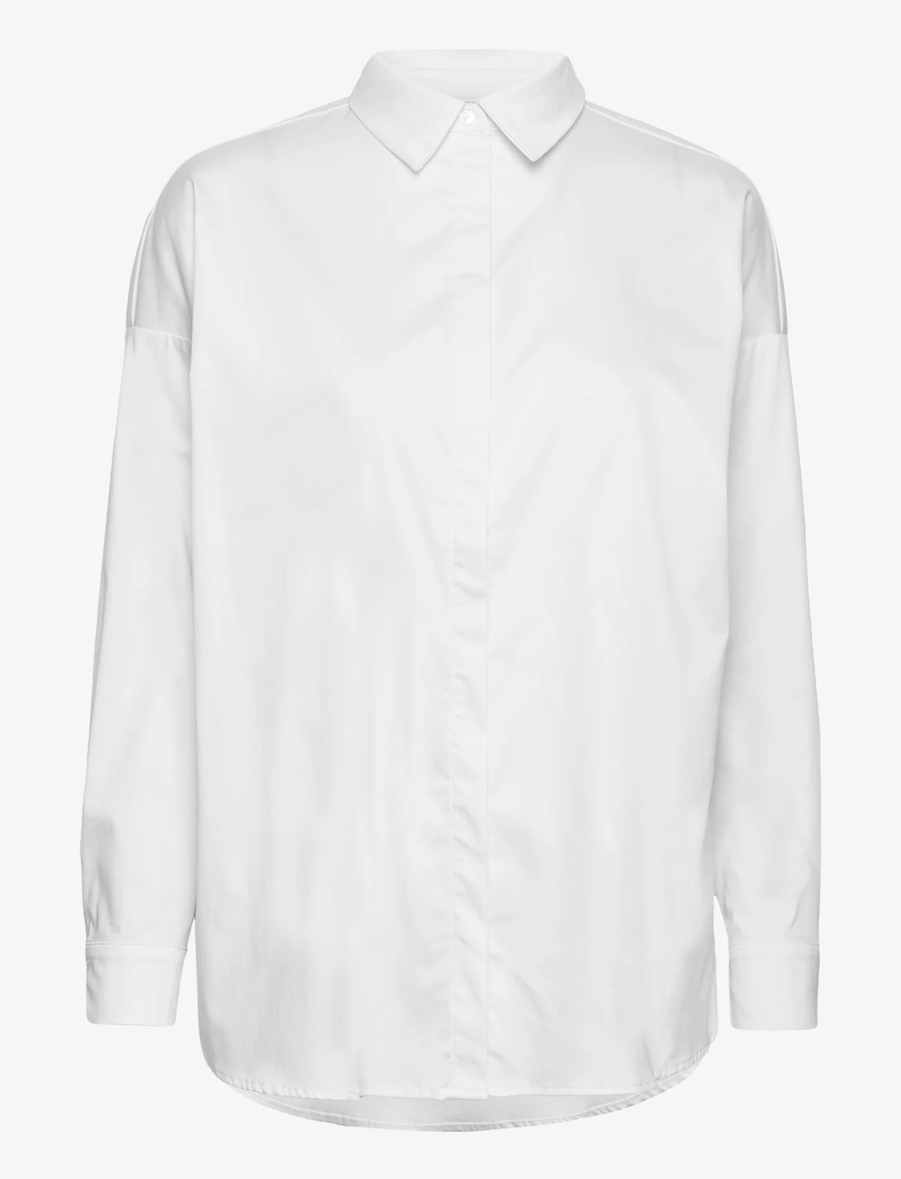 Notes du Nord - Kira Shirt - marškiniai ilgomis rankovėmis - white - 0