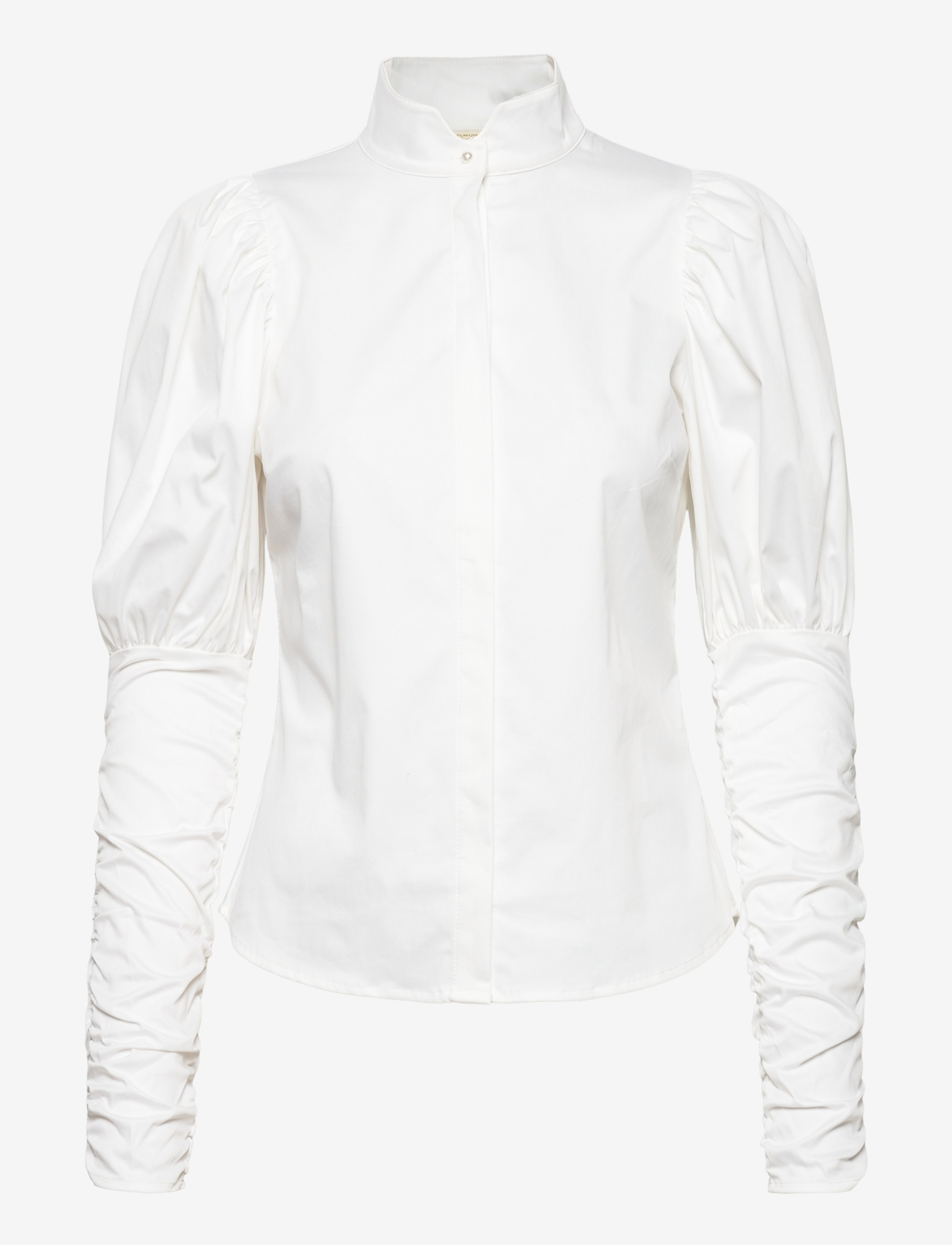 Notes du Nord Nila Shirt, Kvinder, Pufærme Rynket Skjorte, Hvid, Str: 34