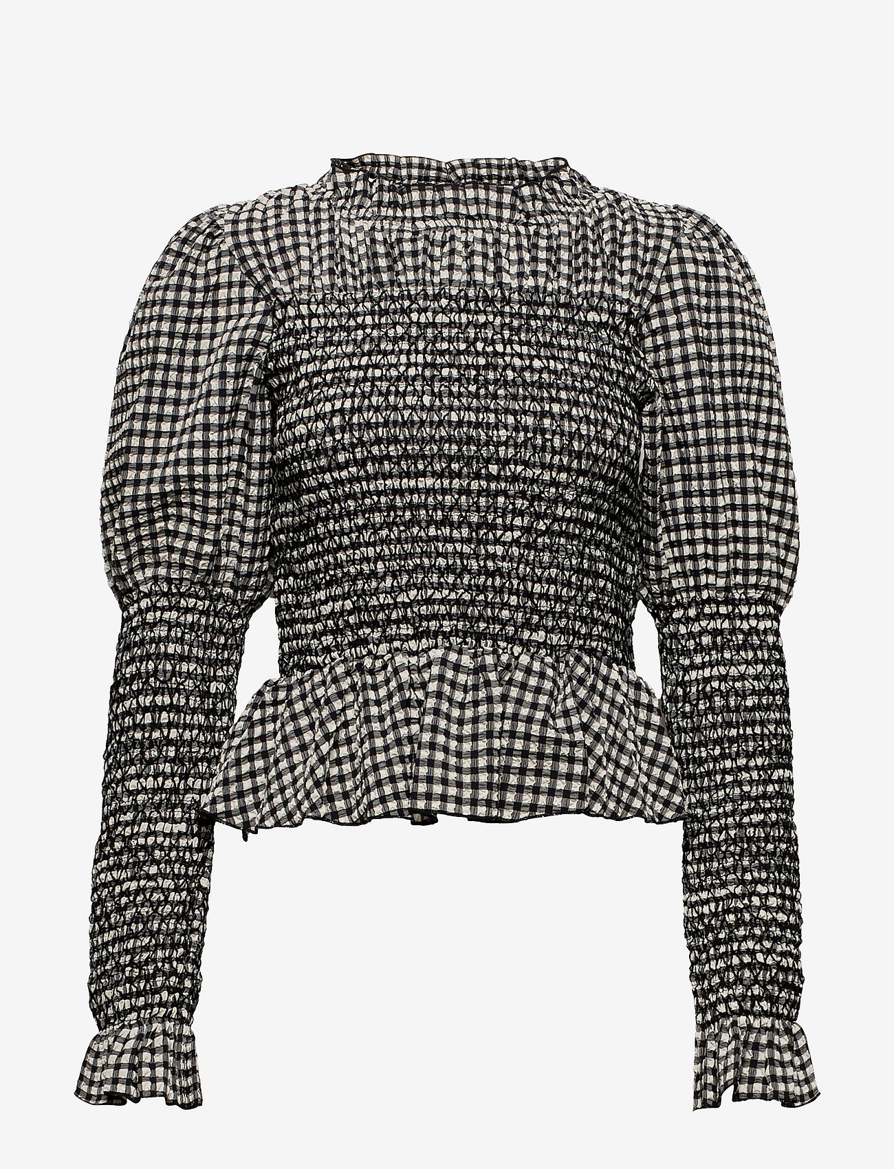 Notes du Nord - Amber Blouse - noir check - 0
