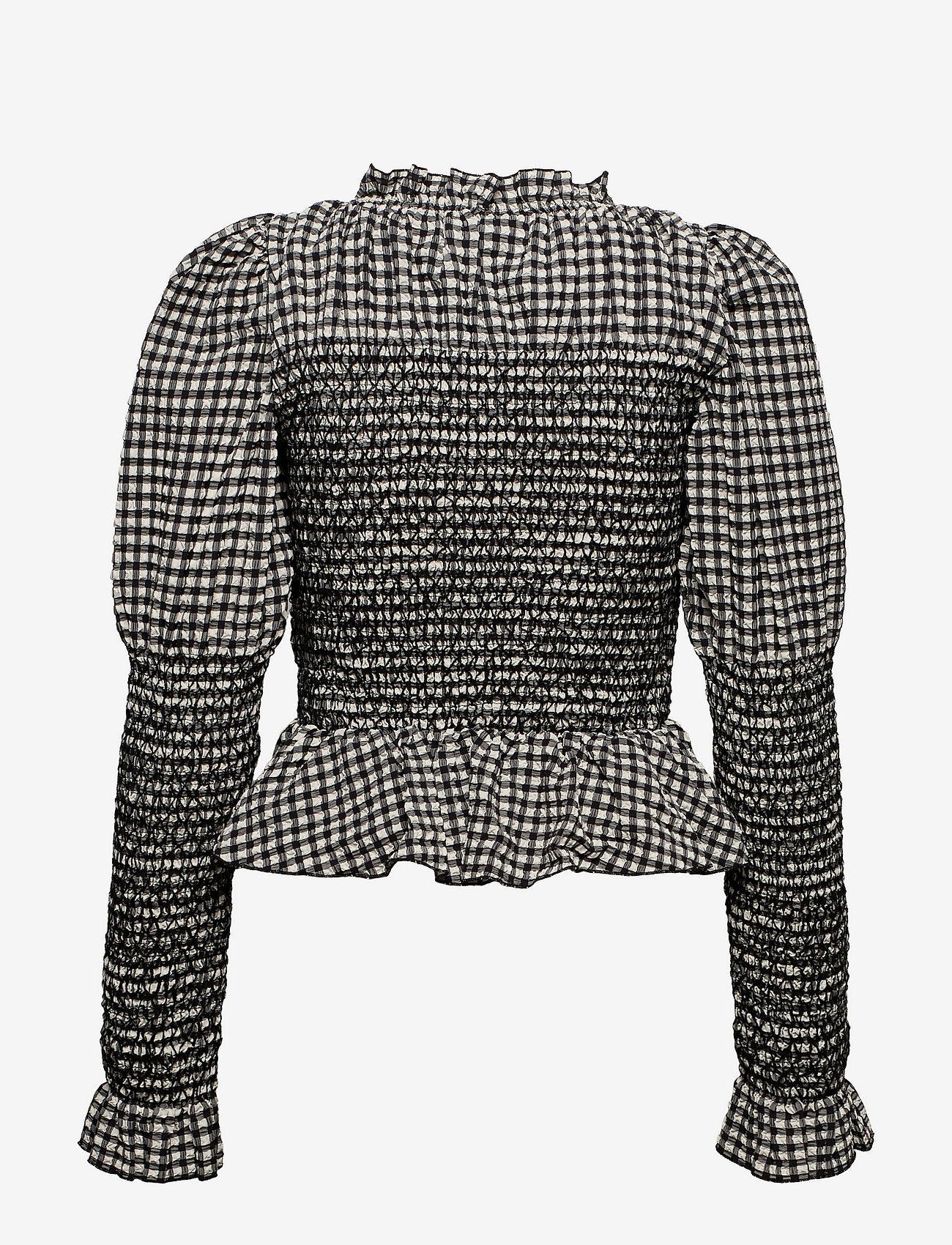 Notes du Nord - Amber Blouse - noir check - 1