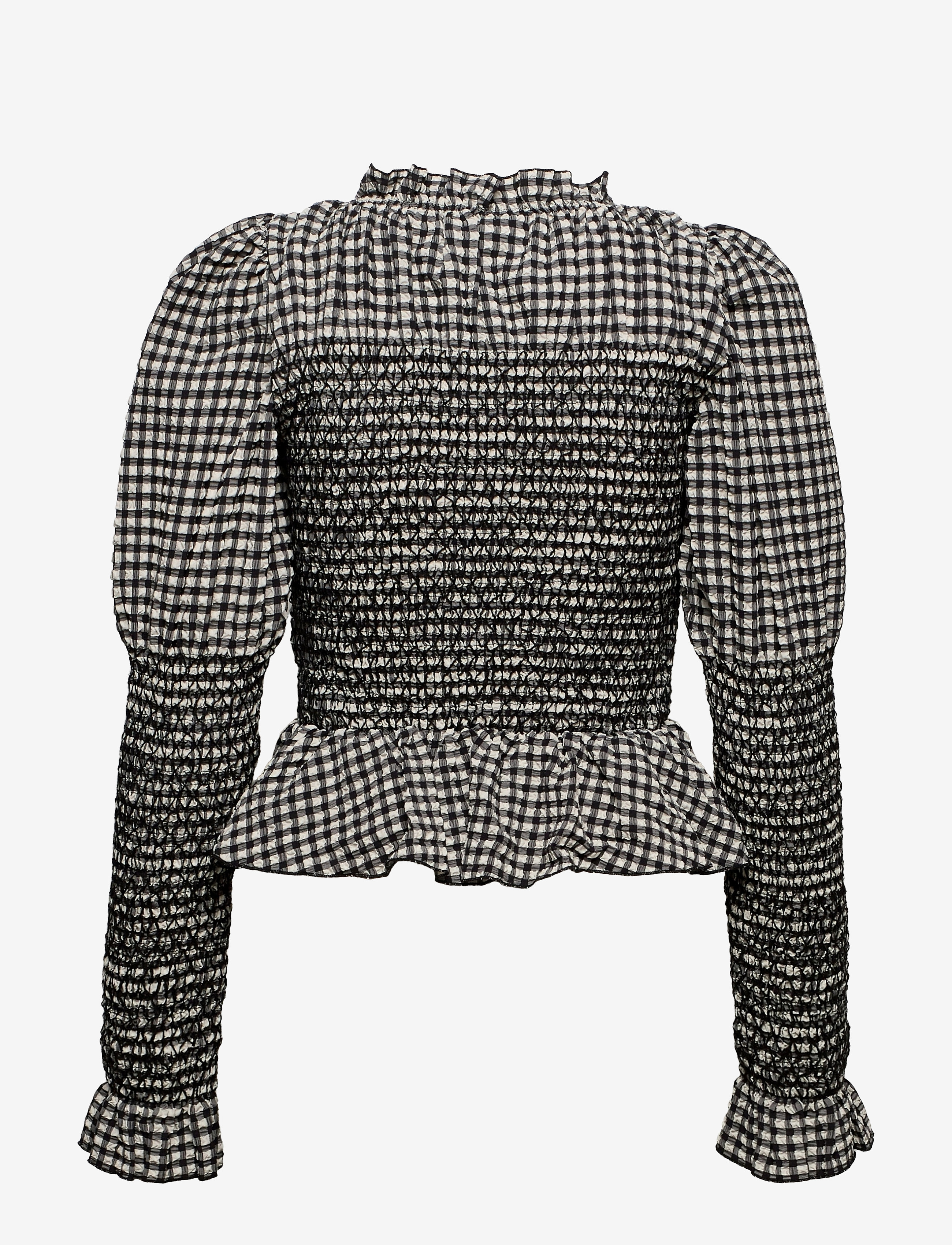 Notes du Nord - Amber Blouse - noir check - 1