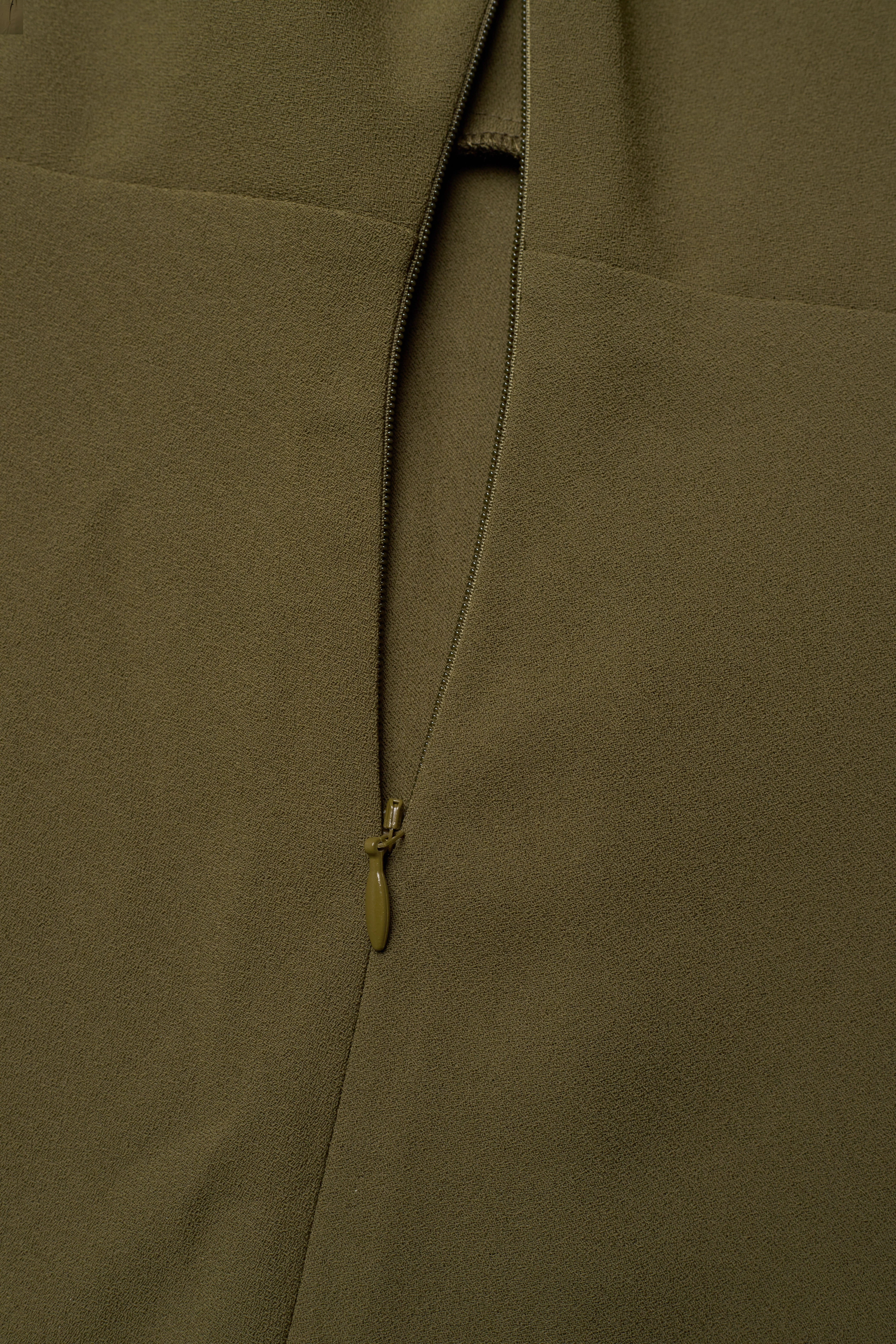 Notes du Nord - Oliana O-Neck Dress - dark olive - 5