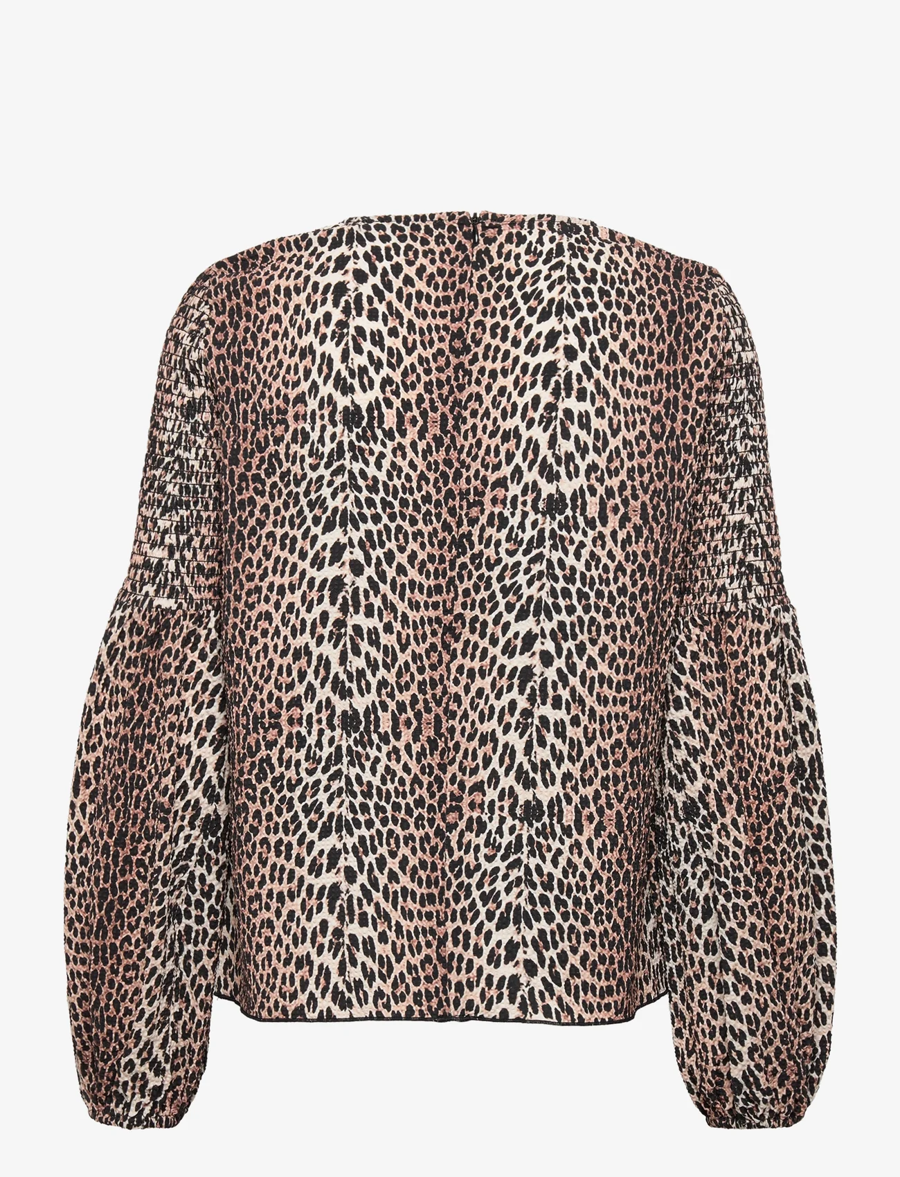 Notes du Nord - Bella Blouse - long-sleeved blouses - leopard - 1