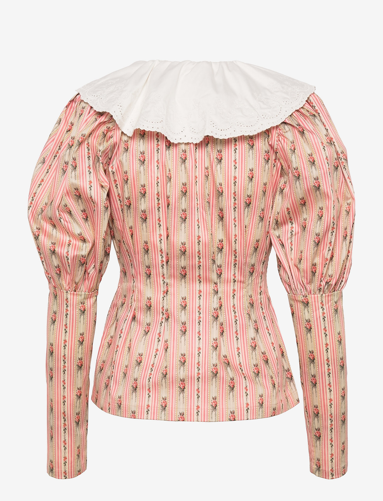 Notes du Nord - Beth Blouse - long-sleeved blouses - flower stripe - 1