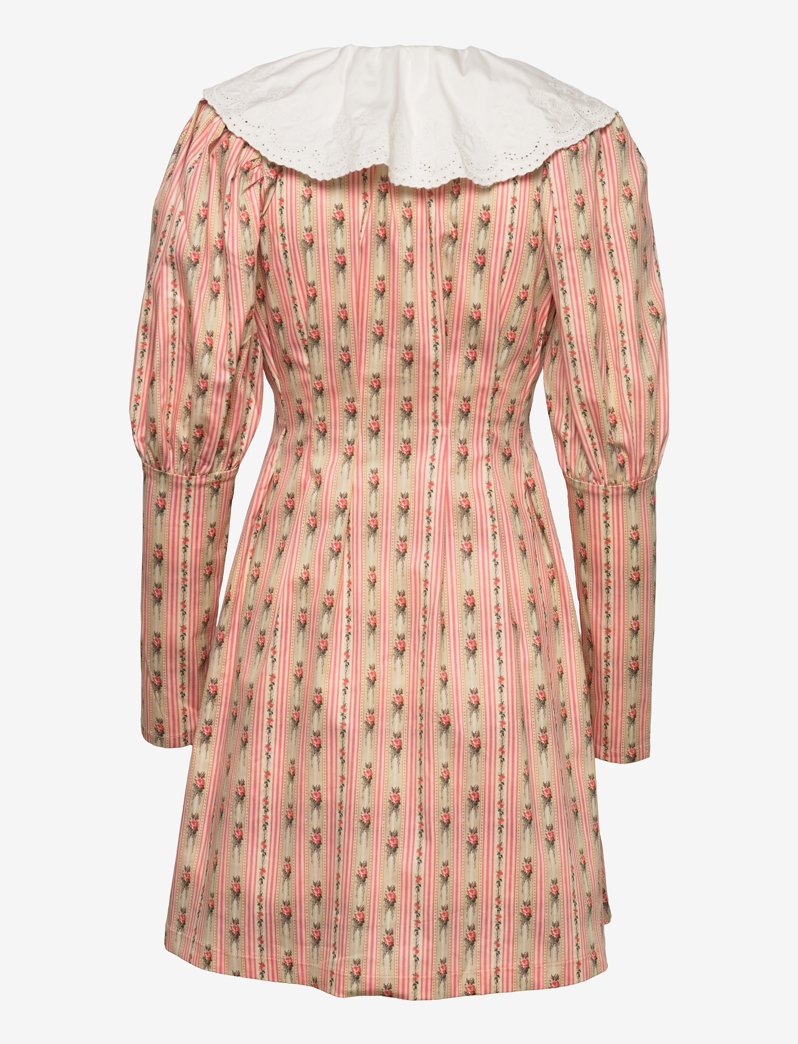Notes du Nord - Beth Dress - midi dresses - flower stripe - 1