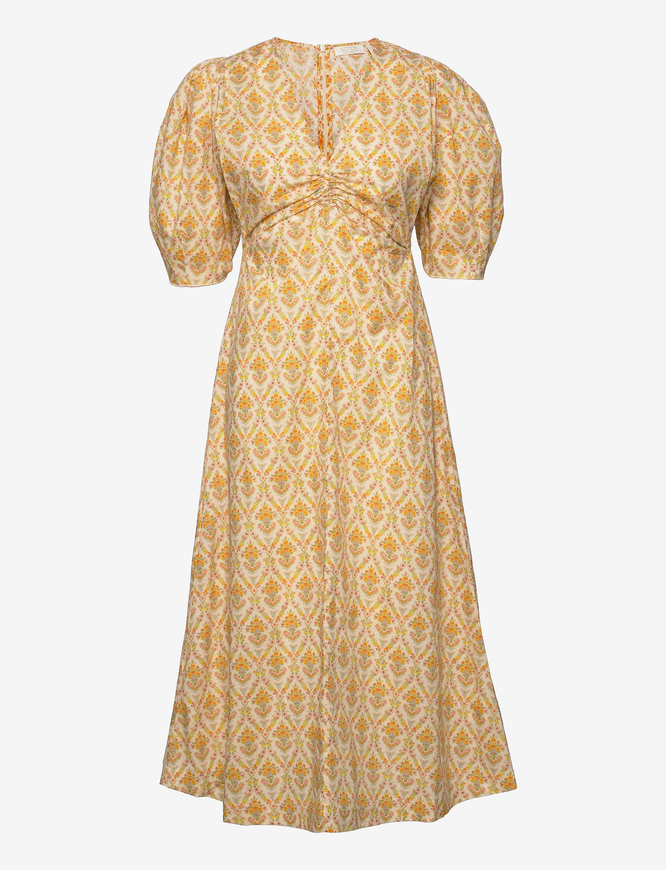 Notes du Nord - Caia Midi Dress - spring flower - 0