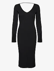 Notes du Nord - Christine Knitted Dress - liibuvad kleidid - noir - 0
