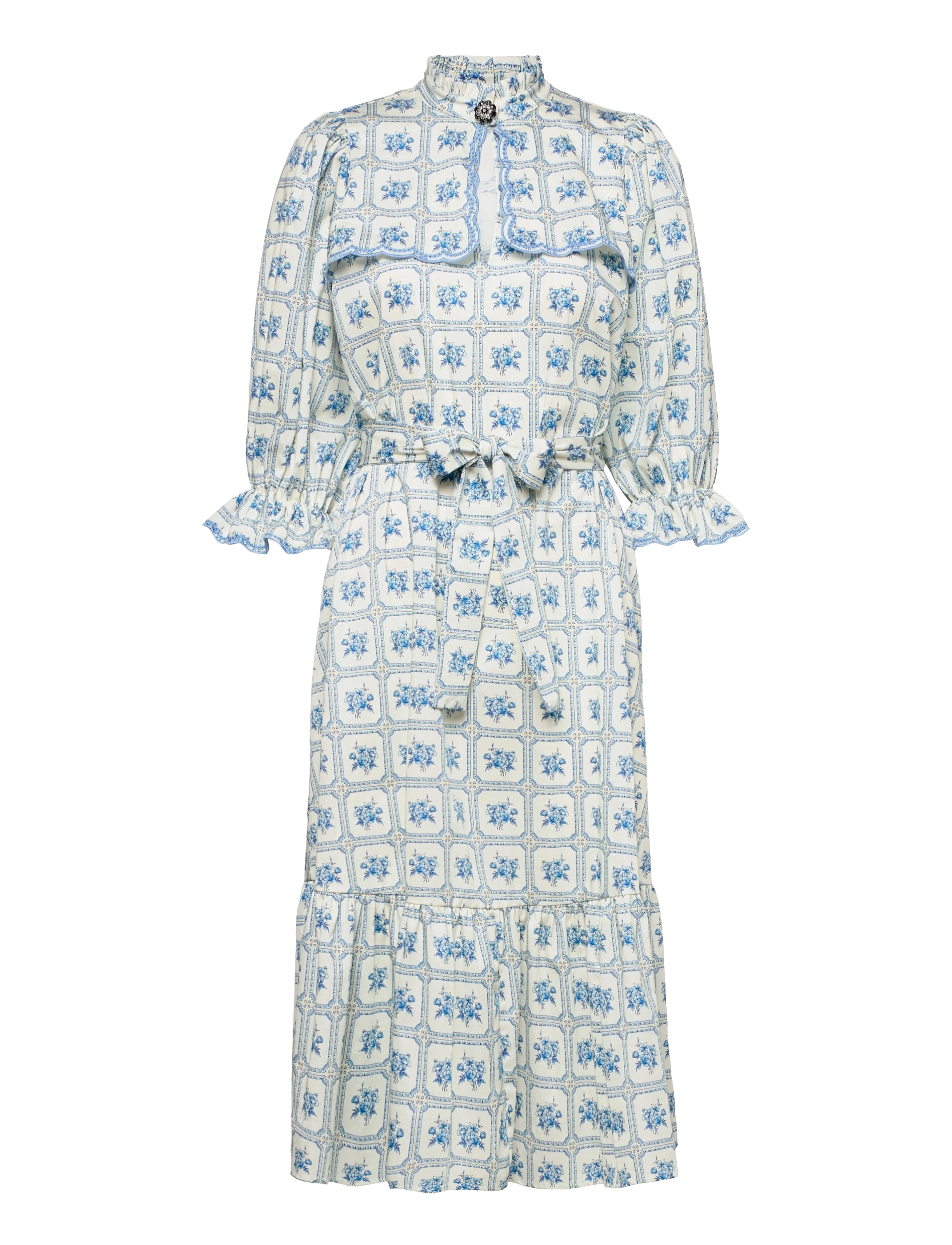 Cleo Dress - FLOWER TILES