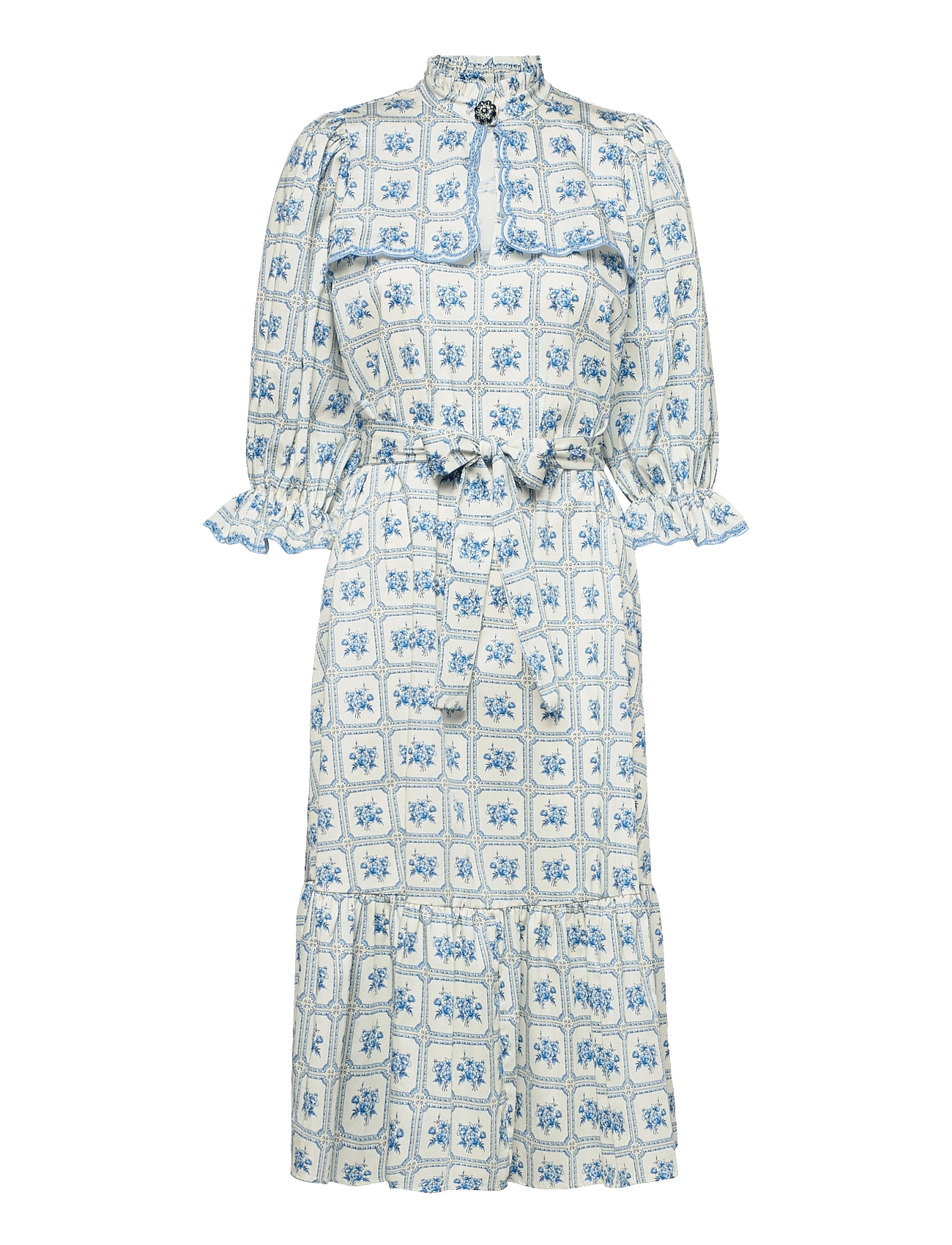 Cleo Dress - FLOWER TILES