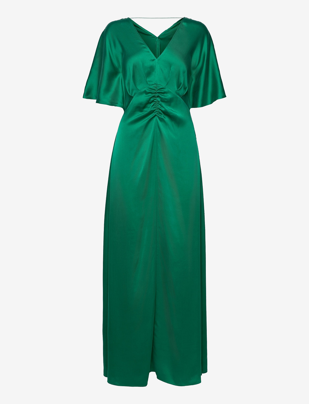 Notes du Nord - Cilla Organic Silk Dress - emerald - 0
