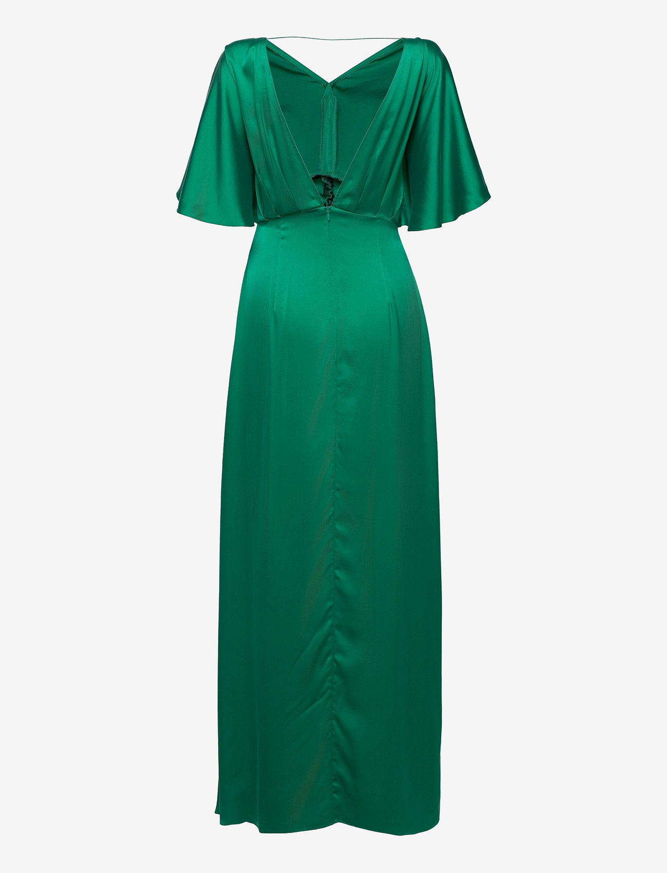 Notes du Nord - Cilla Organic Silk Dress - emerald - 1