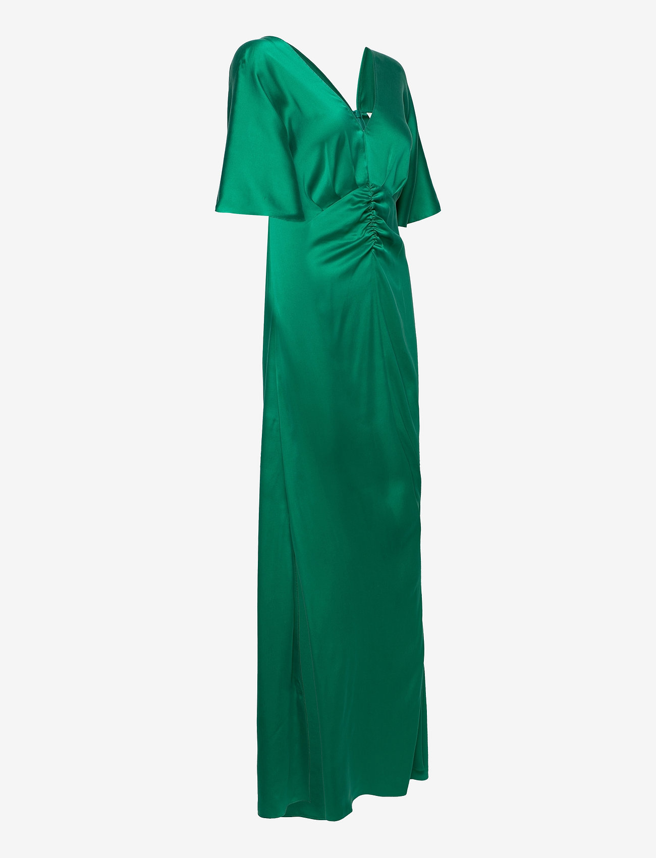 Notes du Nord - Cilla Organic Silk Dress - emerald - 2