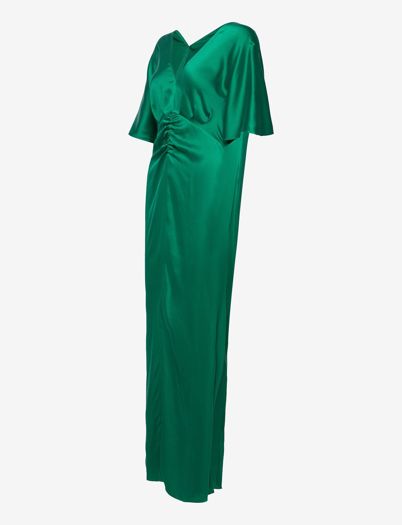 Notes du Nord - Cilla Organic Silk Dress - emerald - 3