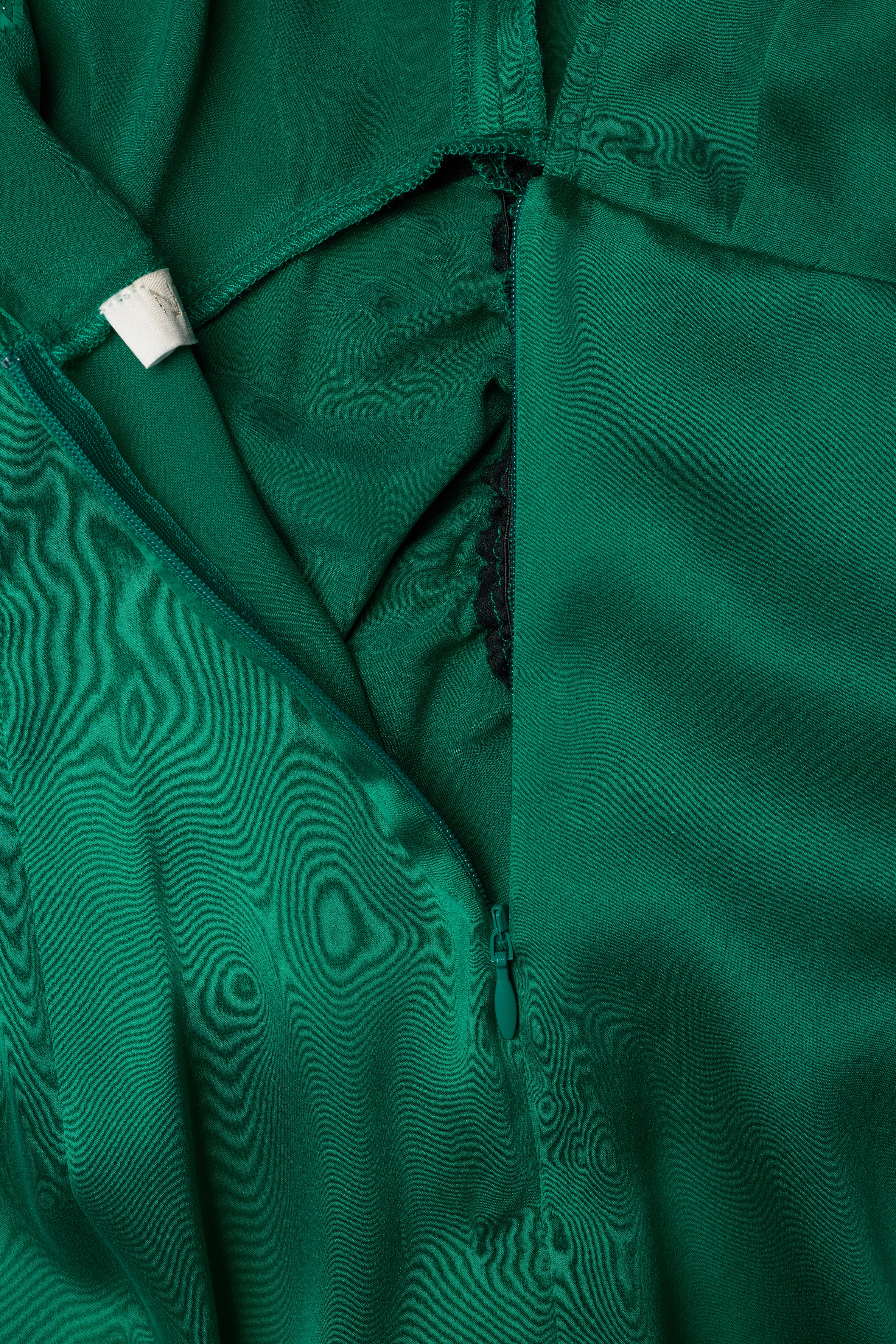 Notes du Nord - Cilla Organic Silk Dress - emerald - 5