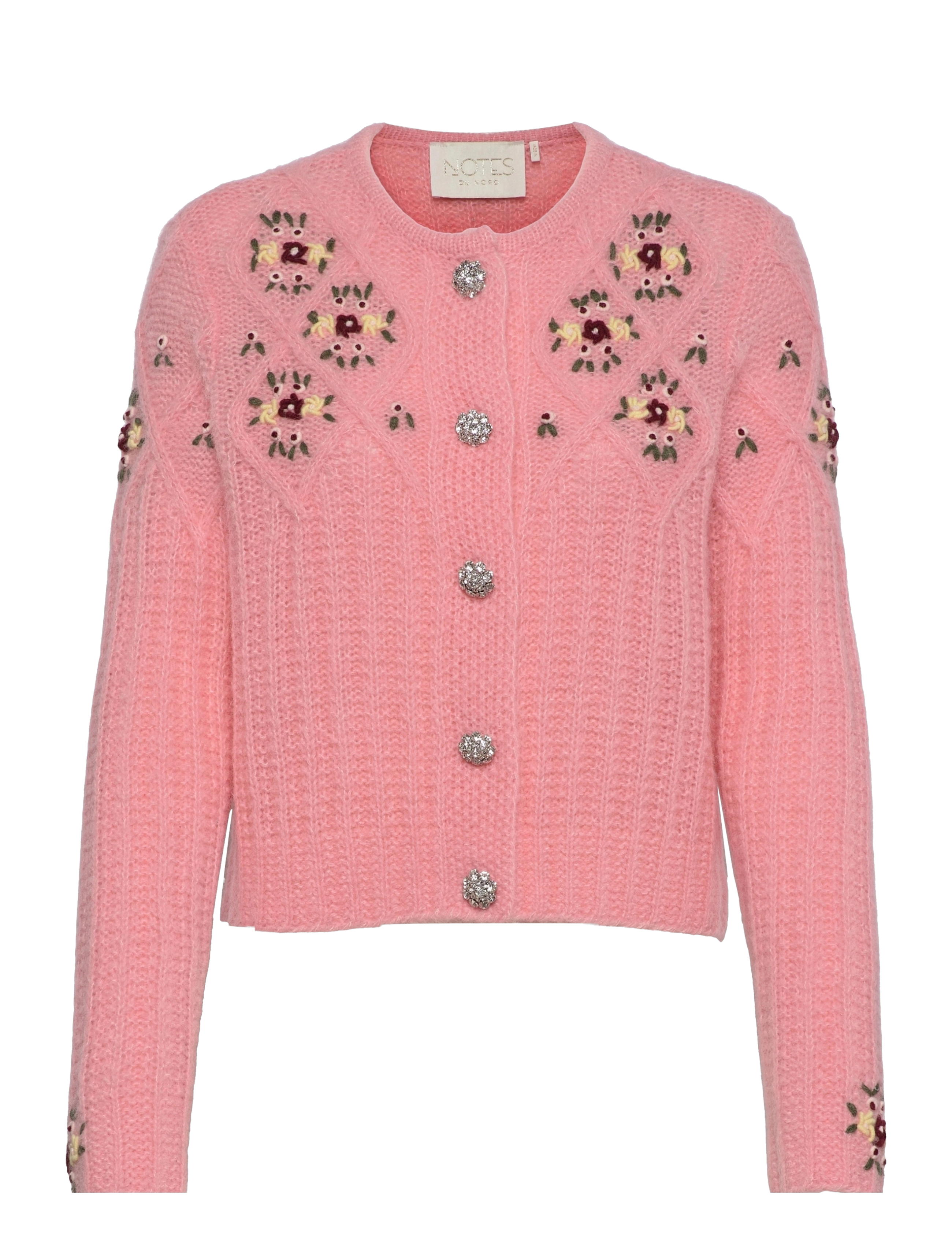 Cherry Cardigan - BUBBLEGUM