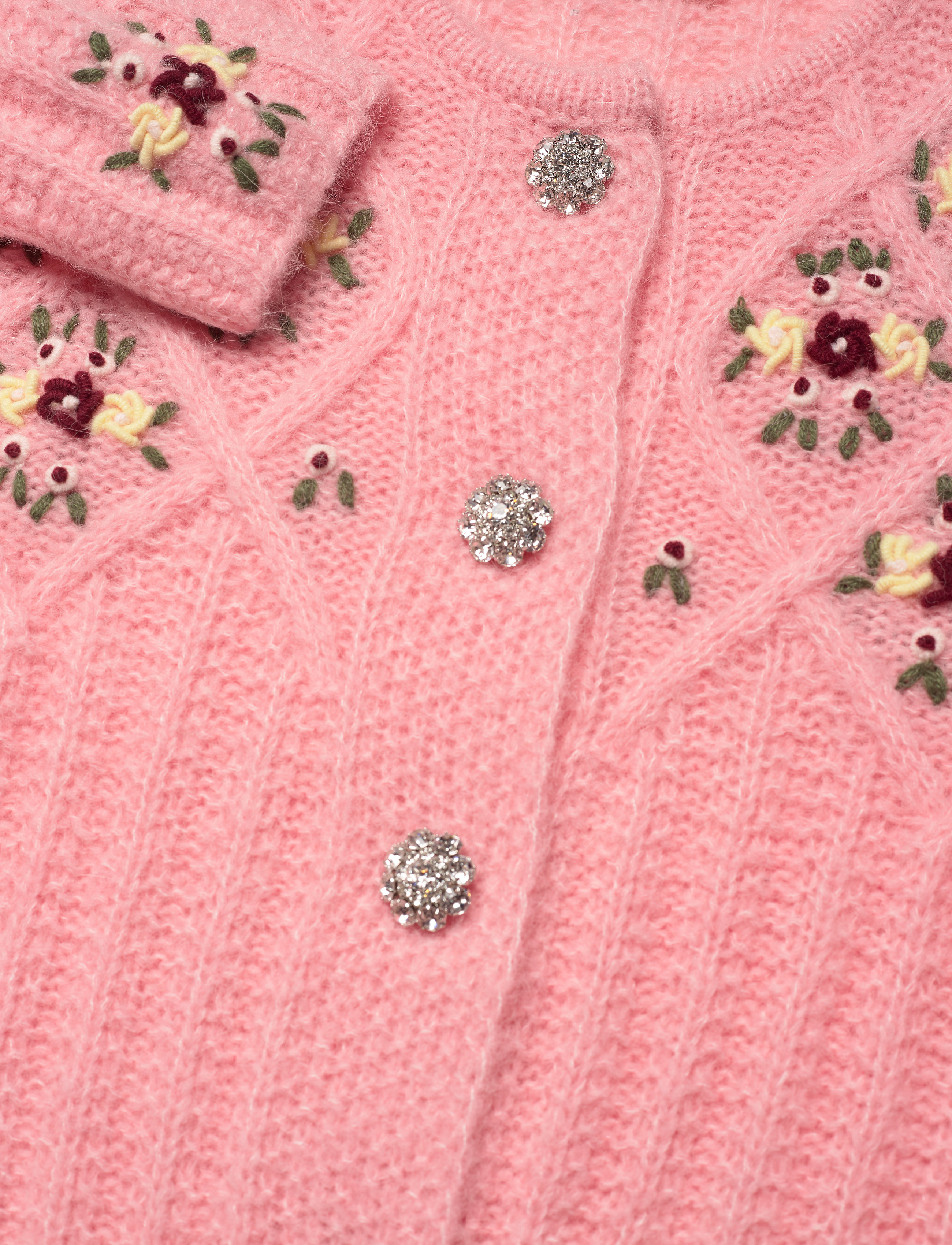 Notes du Nord - Cherry Cardigan - bubblegum - 2