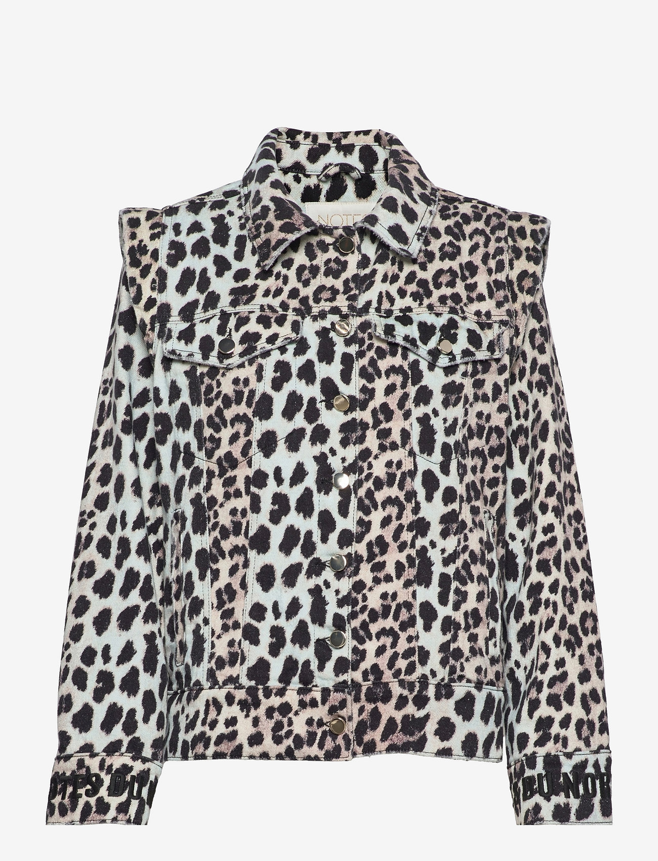 Notes du Nord - Venice Denim Jacket P - leopard - 0