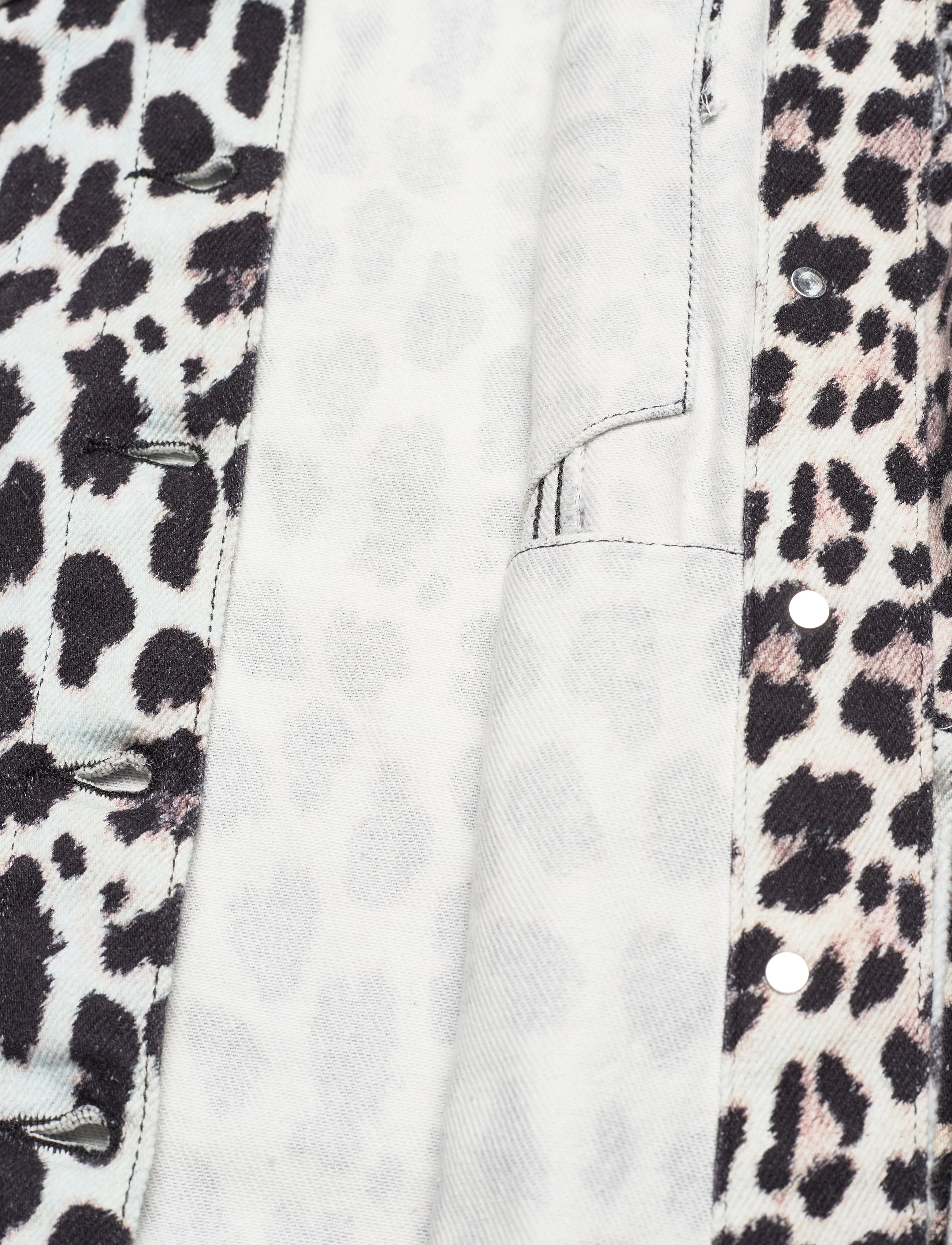 Notes du Nord - Venice Denim Jacket P - leopard - 5