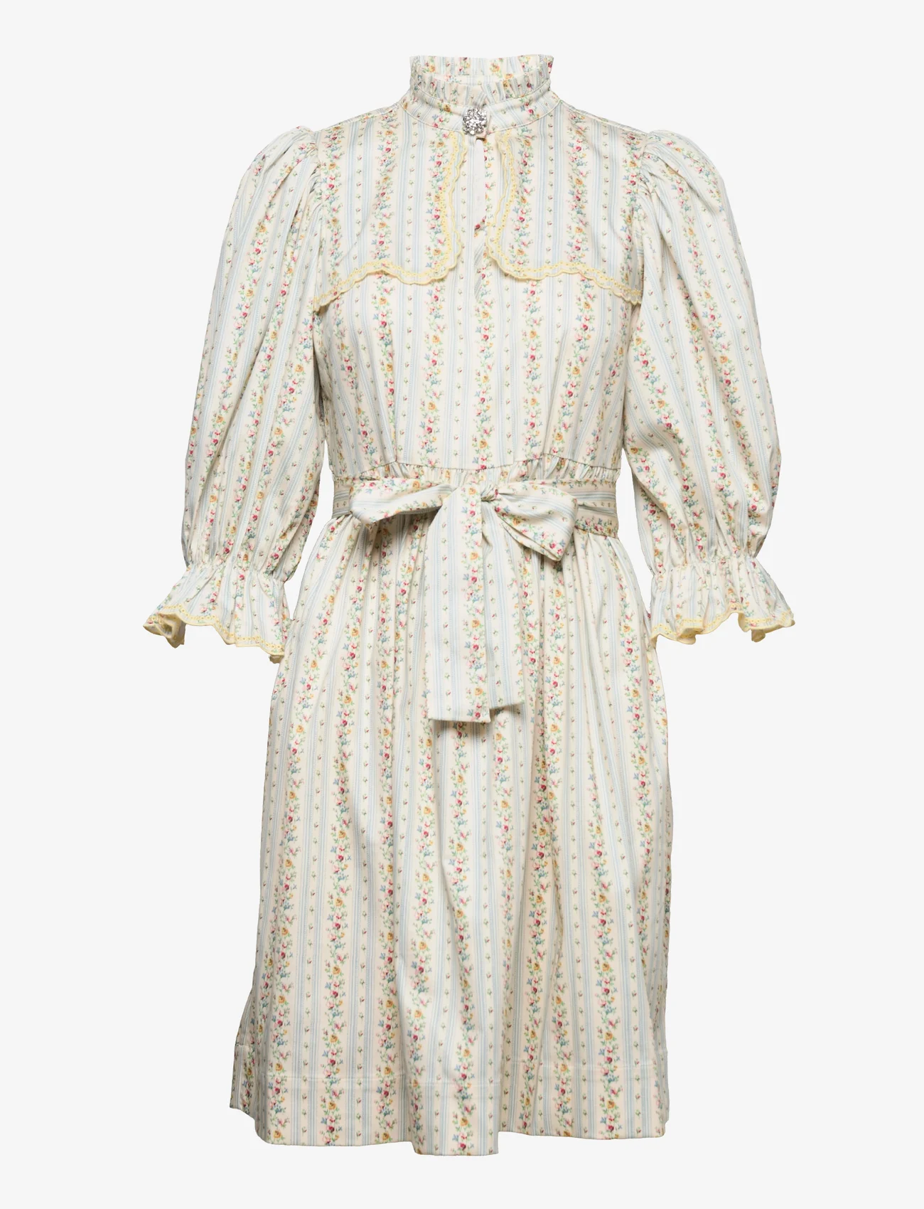 Notes du Nord - Divine Dress - short dresses - vintage flower - 0