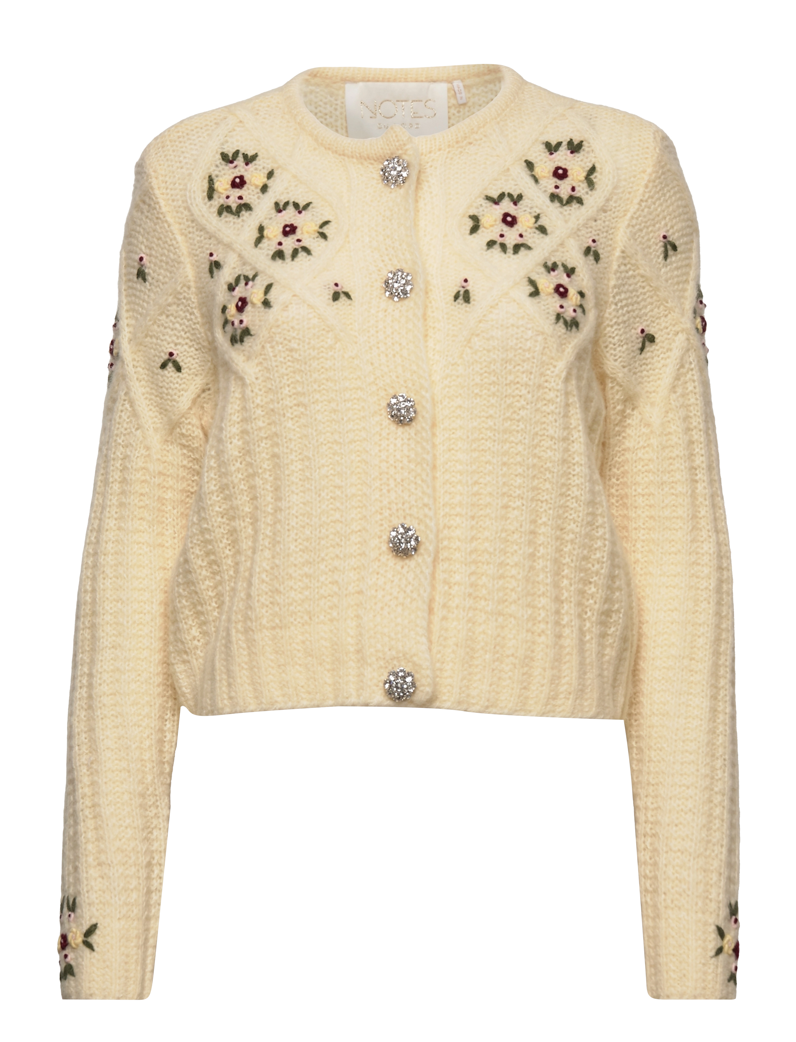 Notes du Nord - Cherry Cardigan - lemon pie - 0