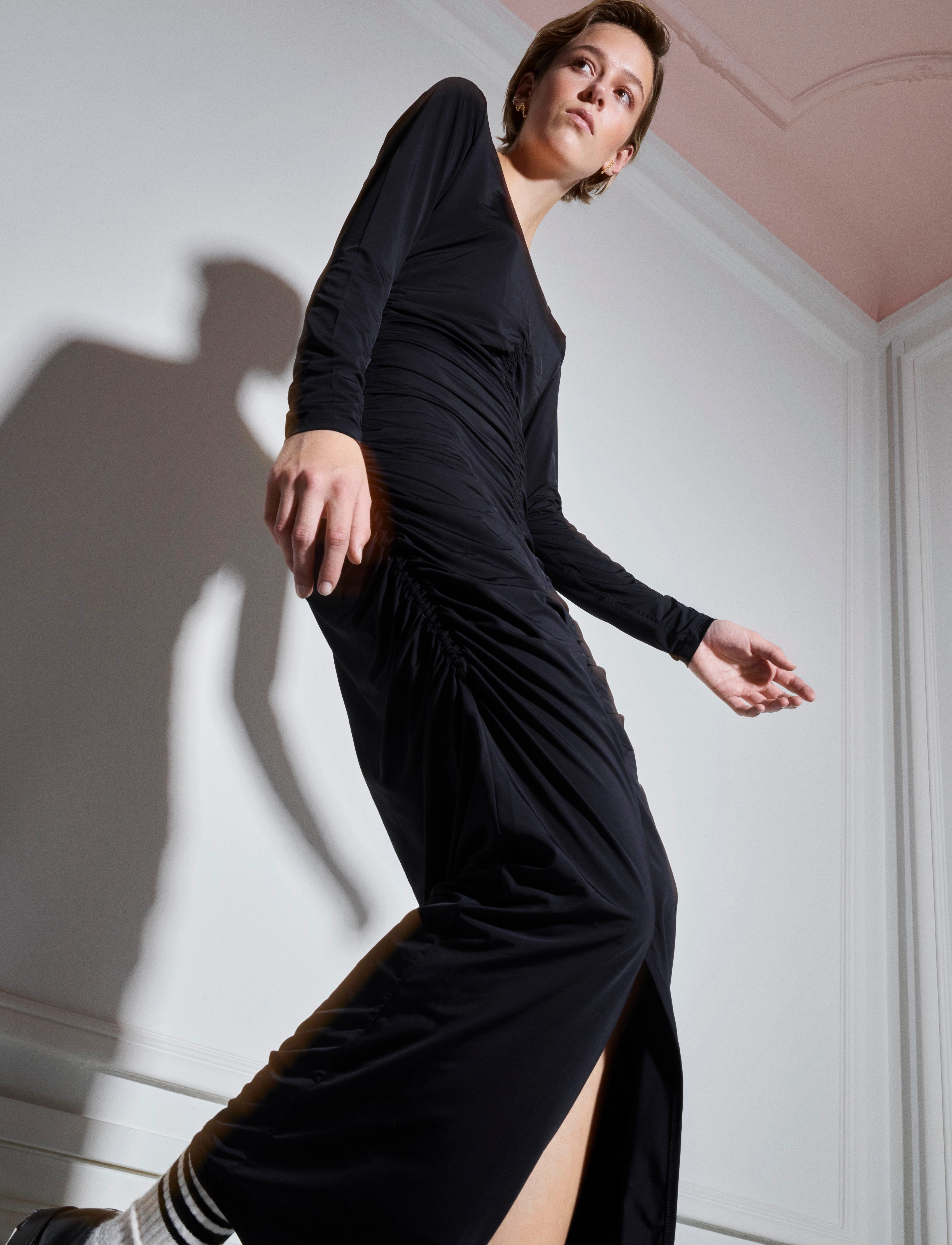 Notes du Nord Melanie Midi Dress - Kjoler - NOIR / black
