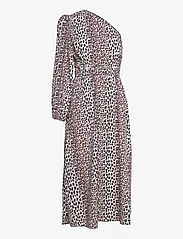 Notes du Nord - Dassy One Shoulder Dress - festtøj til outletpriser - leopard - 0