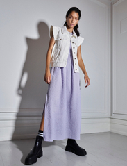 Notes du Nord - Darcy Smock Dress - party wear at outlet prices - lavender - 2