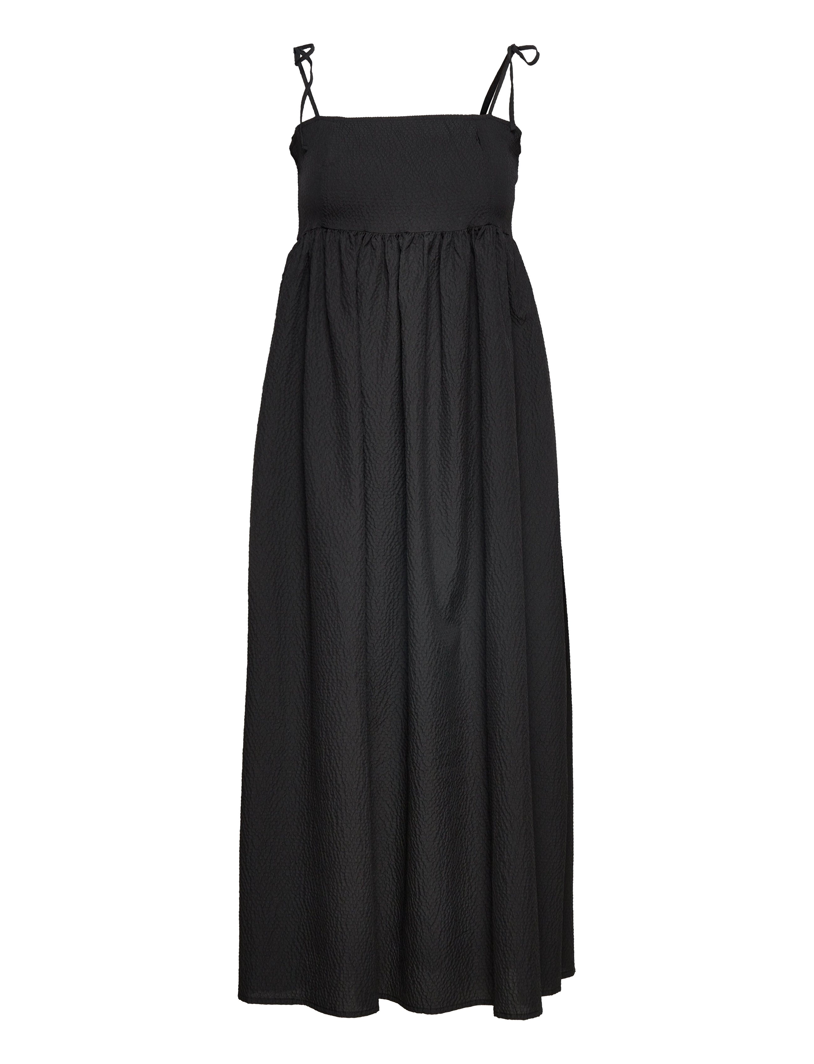 NOTES DU NORD Eve Maxi Kleid Schwarz - 42 - Damen