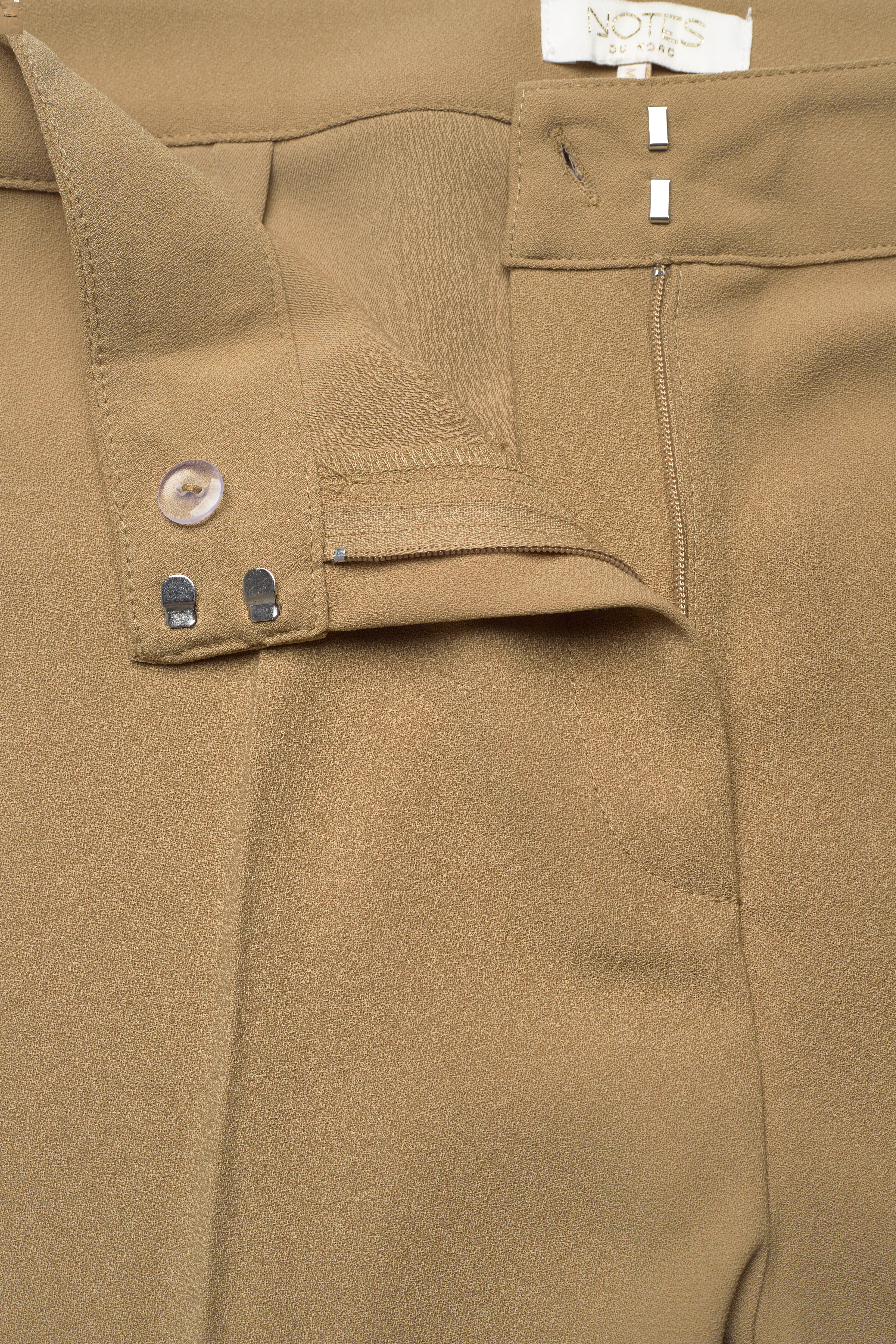 Notes du Nord - Oliana Pants - green sand - 2