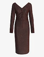 Evita Dress - BURNT ORANGE