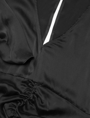 Notes du Nord - Fenya Organic Silk Drape Dress S - noir - 2