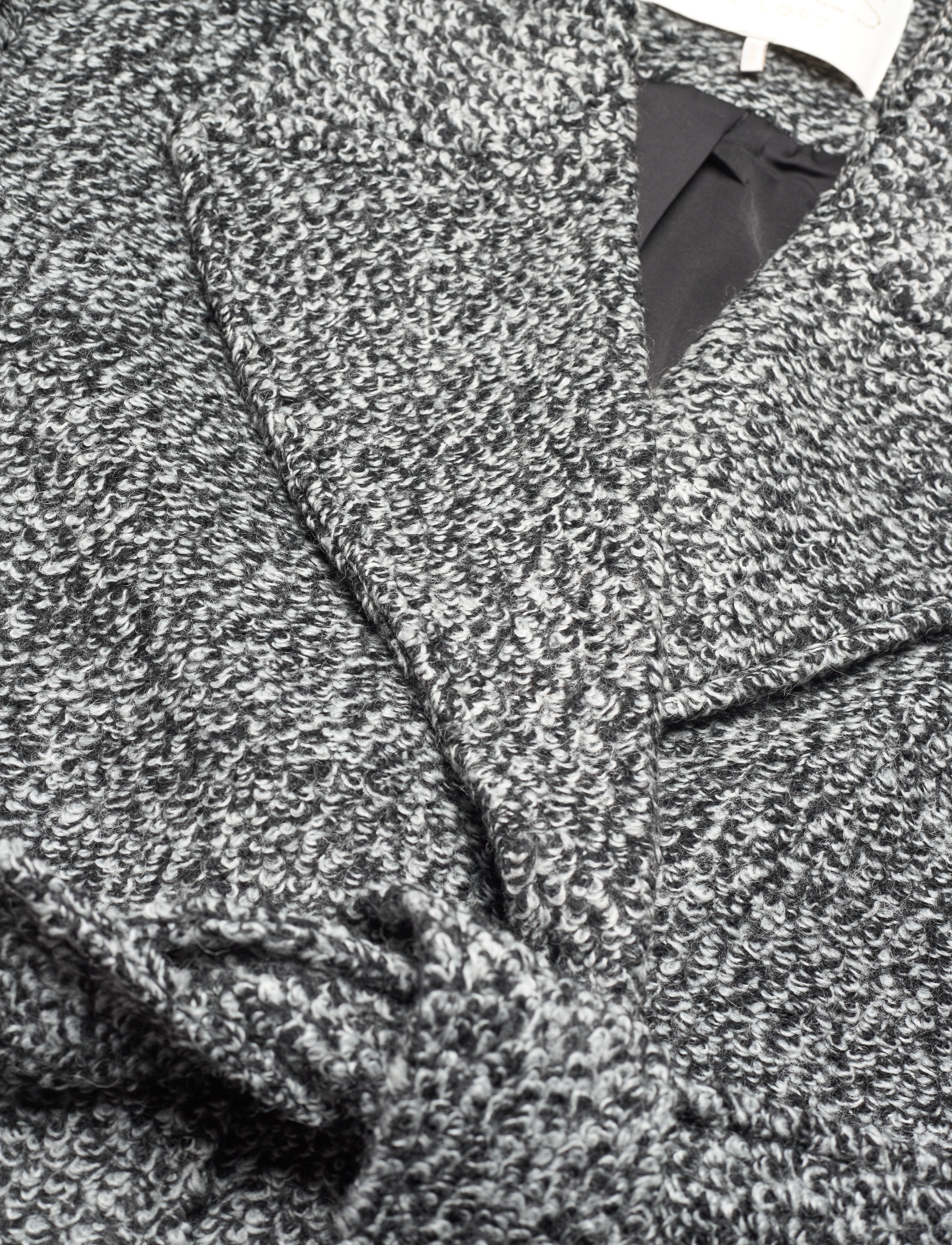 Notes du Nord - Enya Coat Noir Mix - noir mix - 2