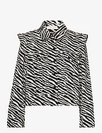 Gia Denim Jacket - ZEBRA