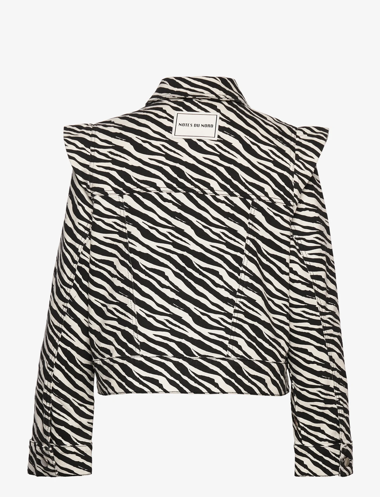 Notes du Nord - Gia Denim Jacket - spring jackets - zebra - 1