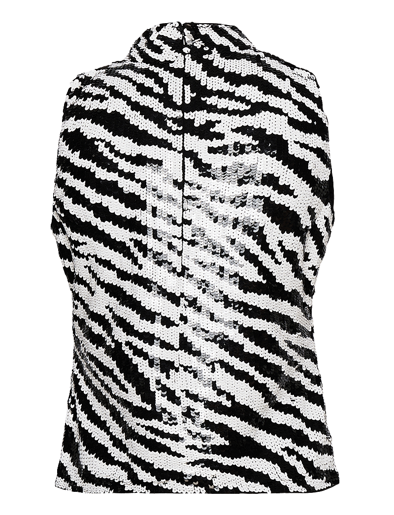 Notes du Nord - Glow Top - Ärmellose tops - zebra - 1