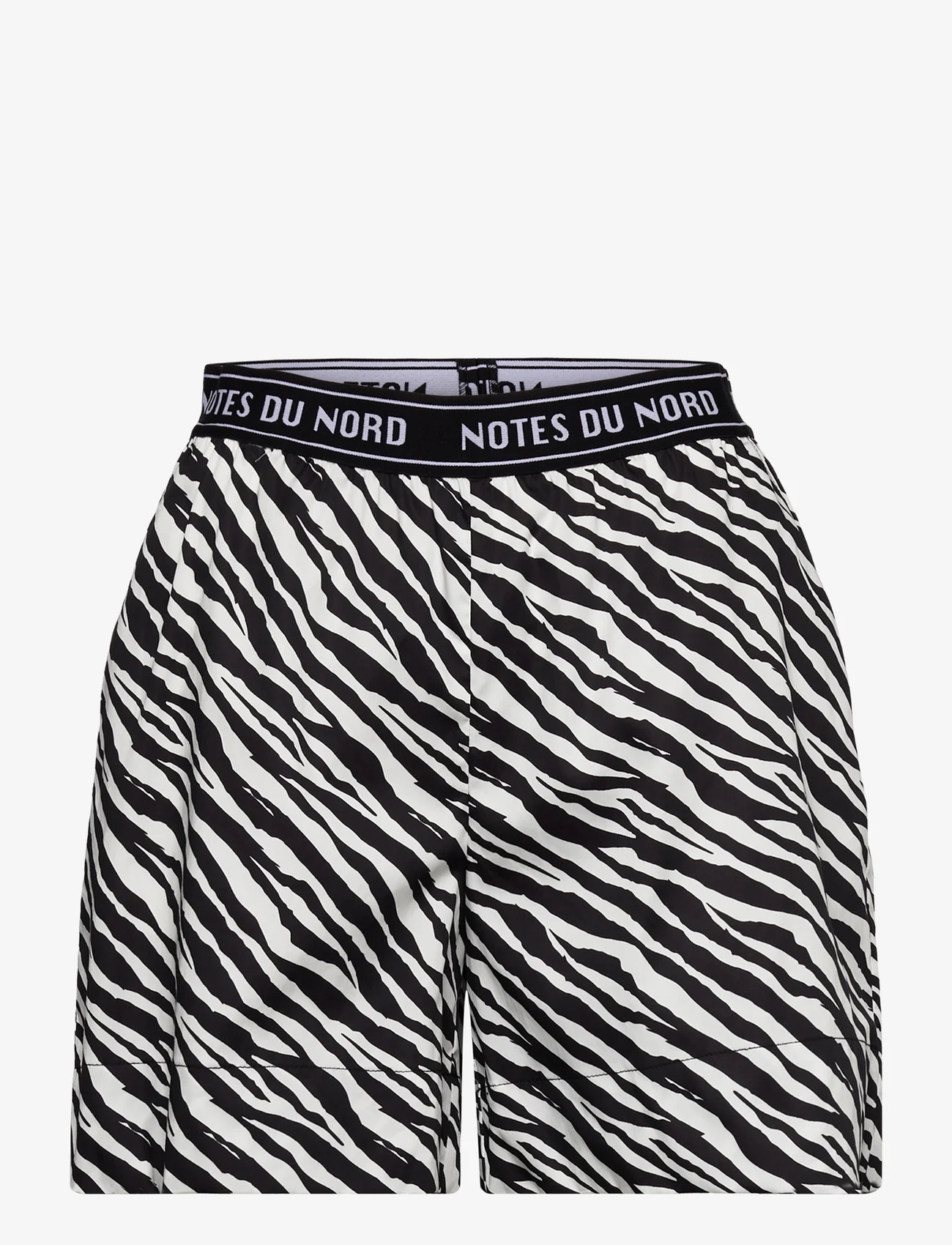 Notes du Nord - Kira Shorts P - casual shorts - zebra - 0