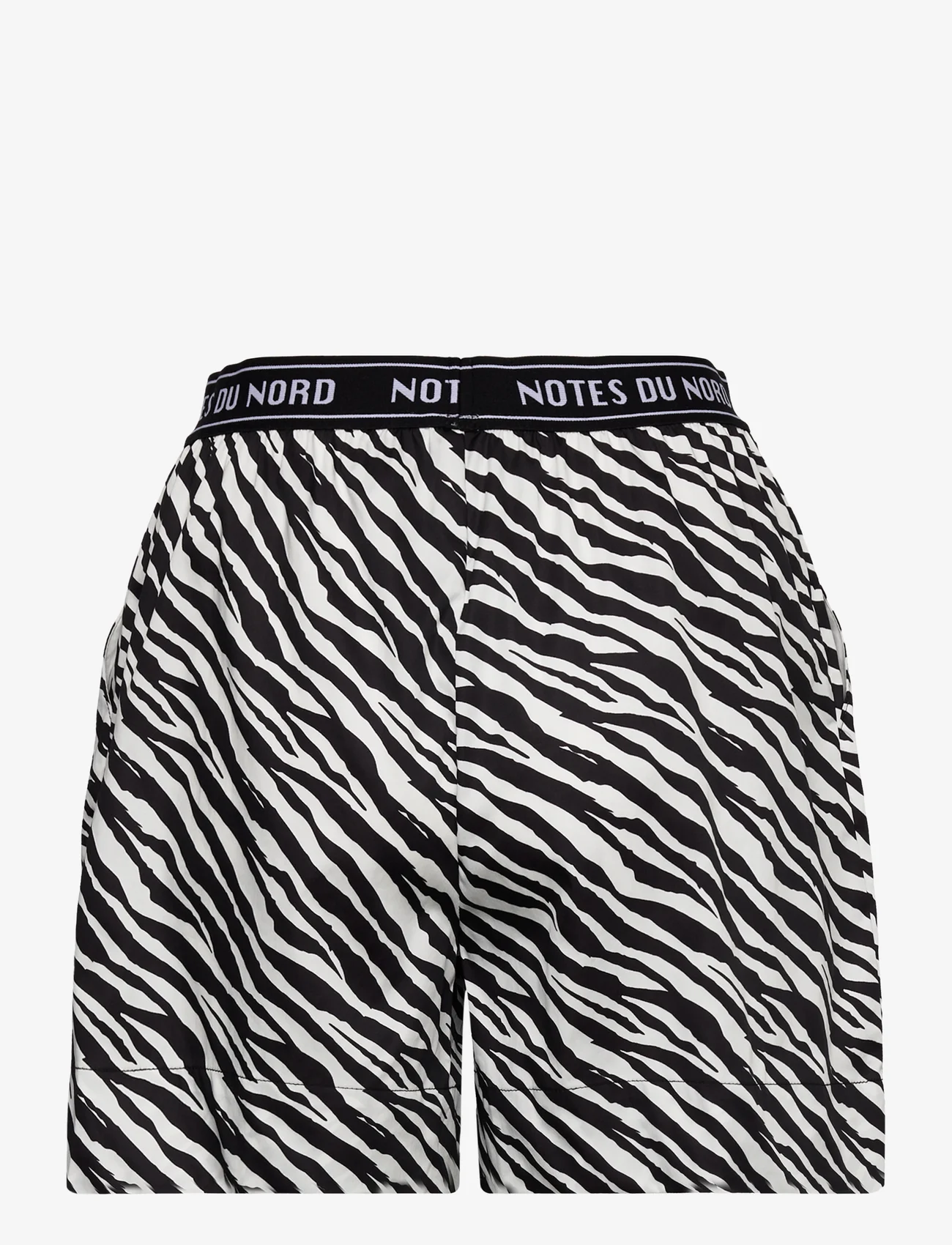 Notes du Nord - Kira Shorts P - casual shorts - zebra - 1