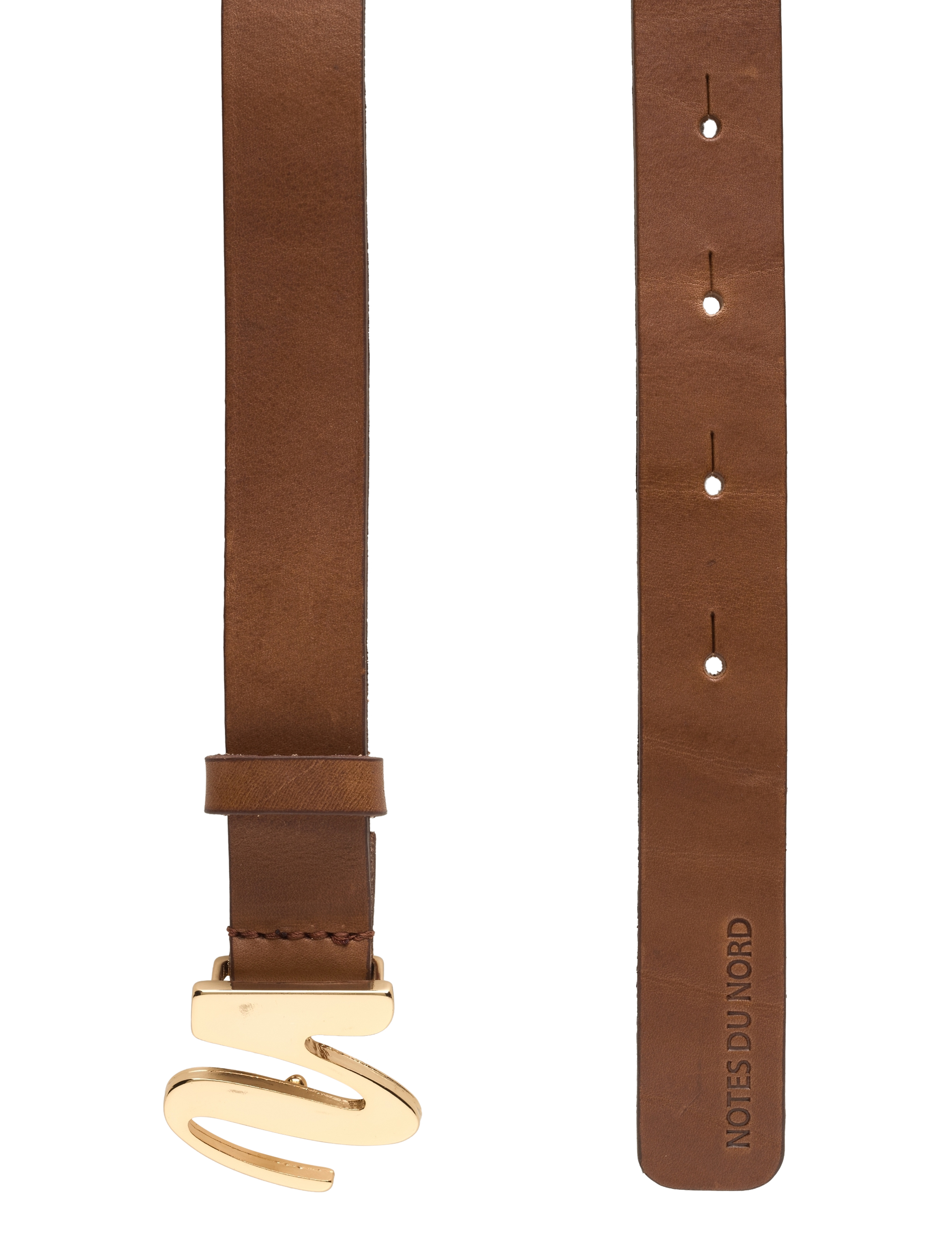 Notes du Nord - Fame Leather Belt - cognac - 1
