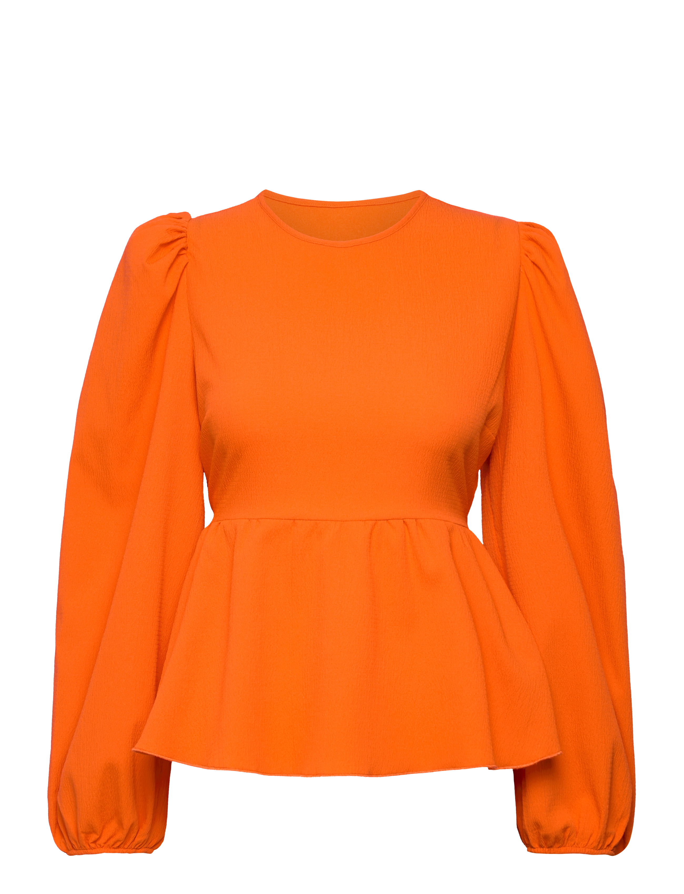 NOTES DU NORD Carrie Ls Bow Bluse Orange - 36 - Damen