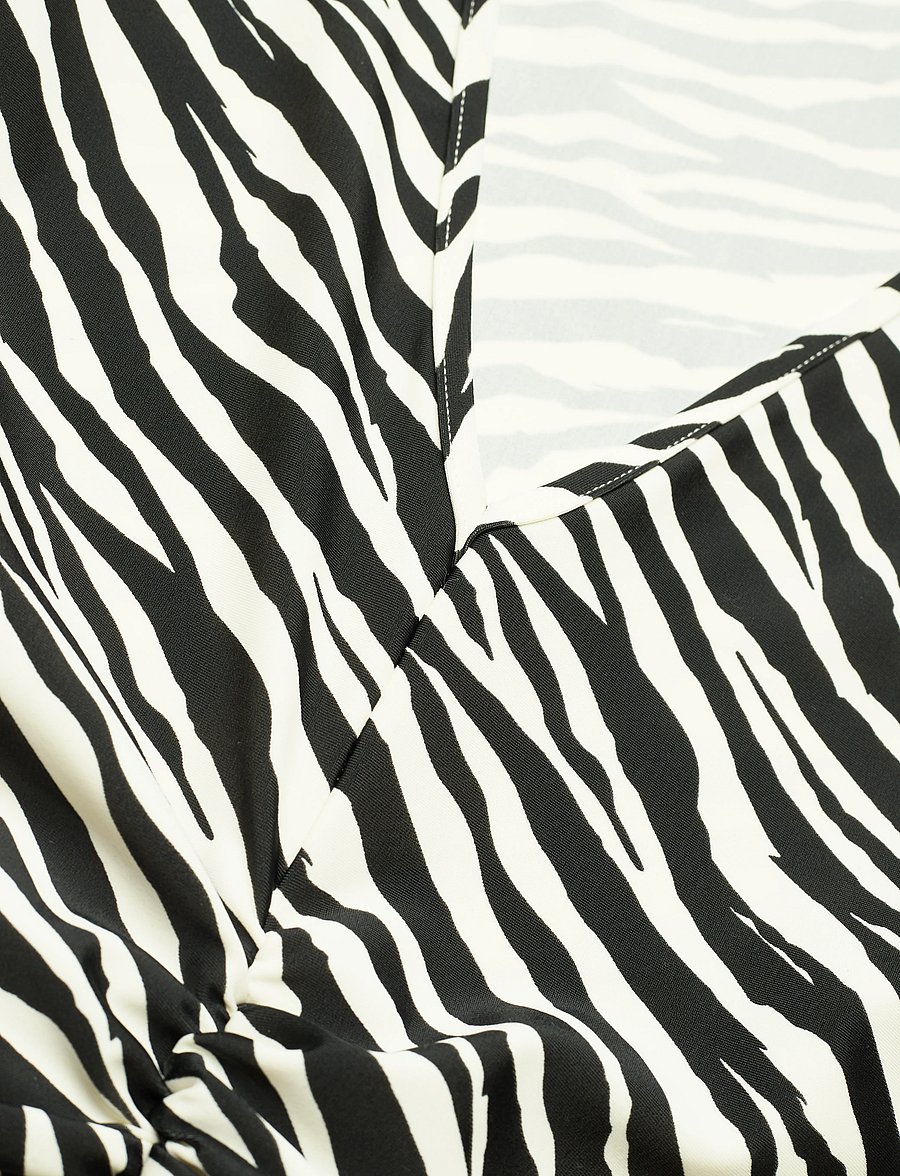 Notes du Nord - Glee Recycled Dress - t-paitamekot - zebra - 2