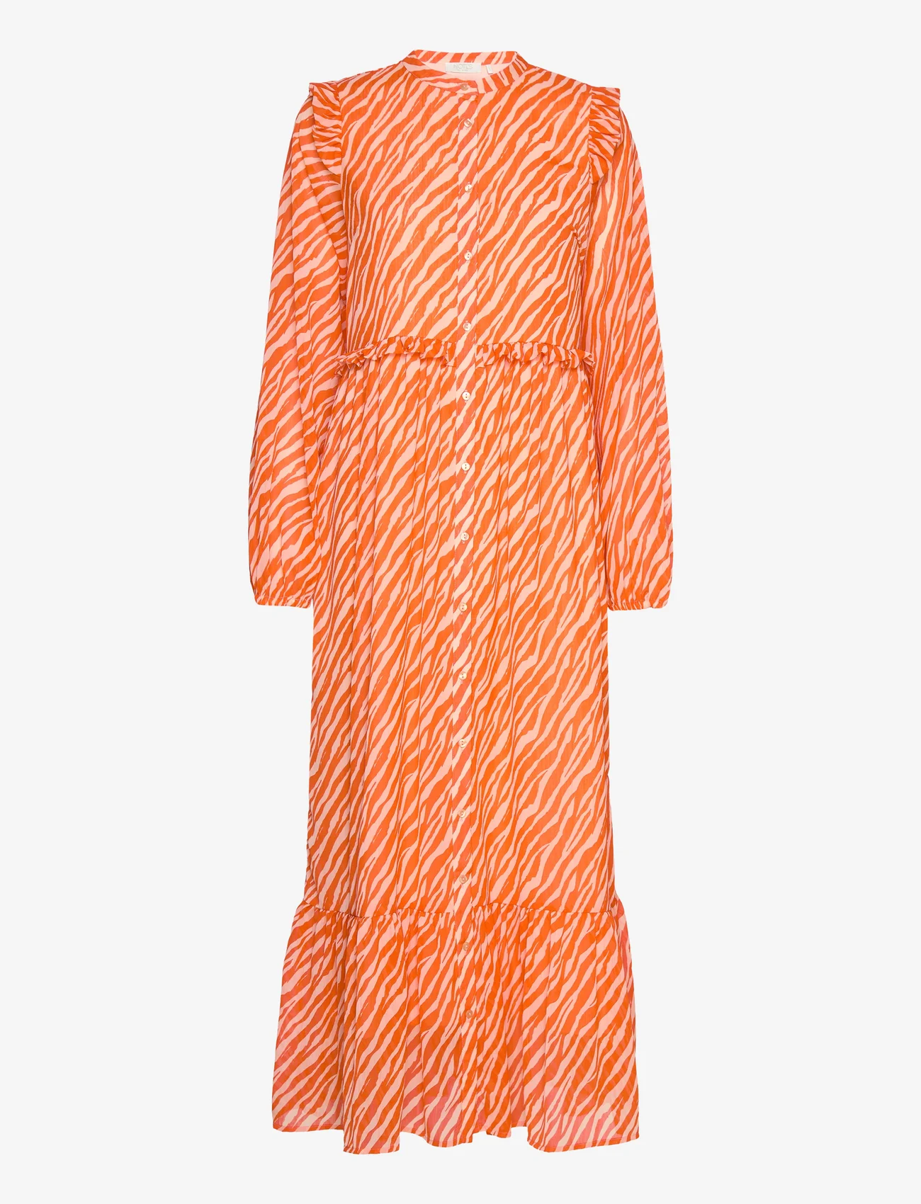 Notes du Nord - Genny Recycled Maxi Dress - vasarinės suknelės - zebra - 0