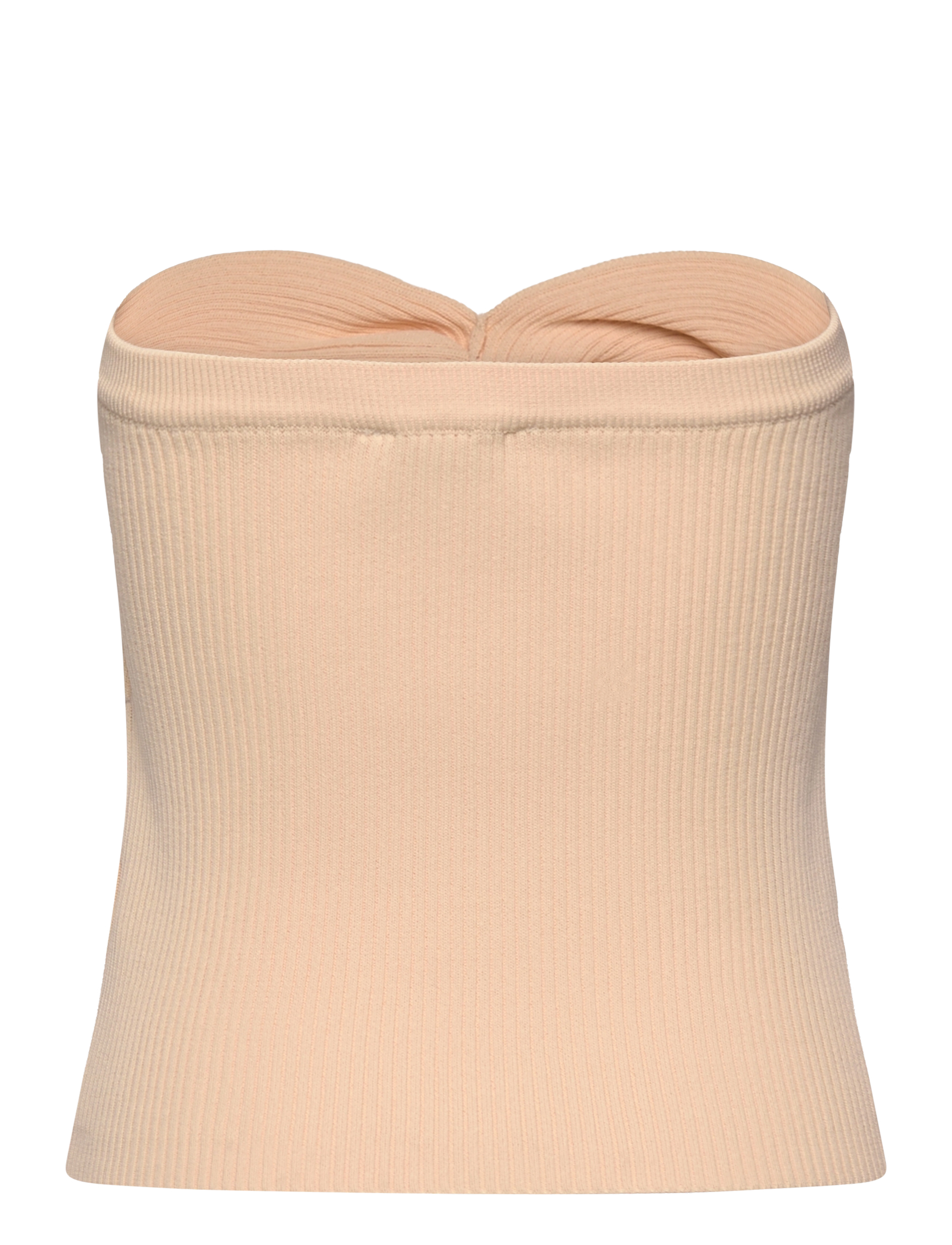 Notes du Nord - Hollie Knitted Bandeau Top - buttercream - 1